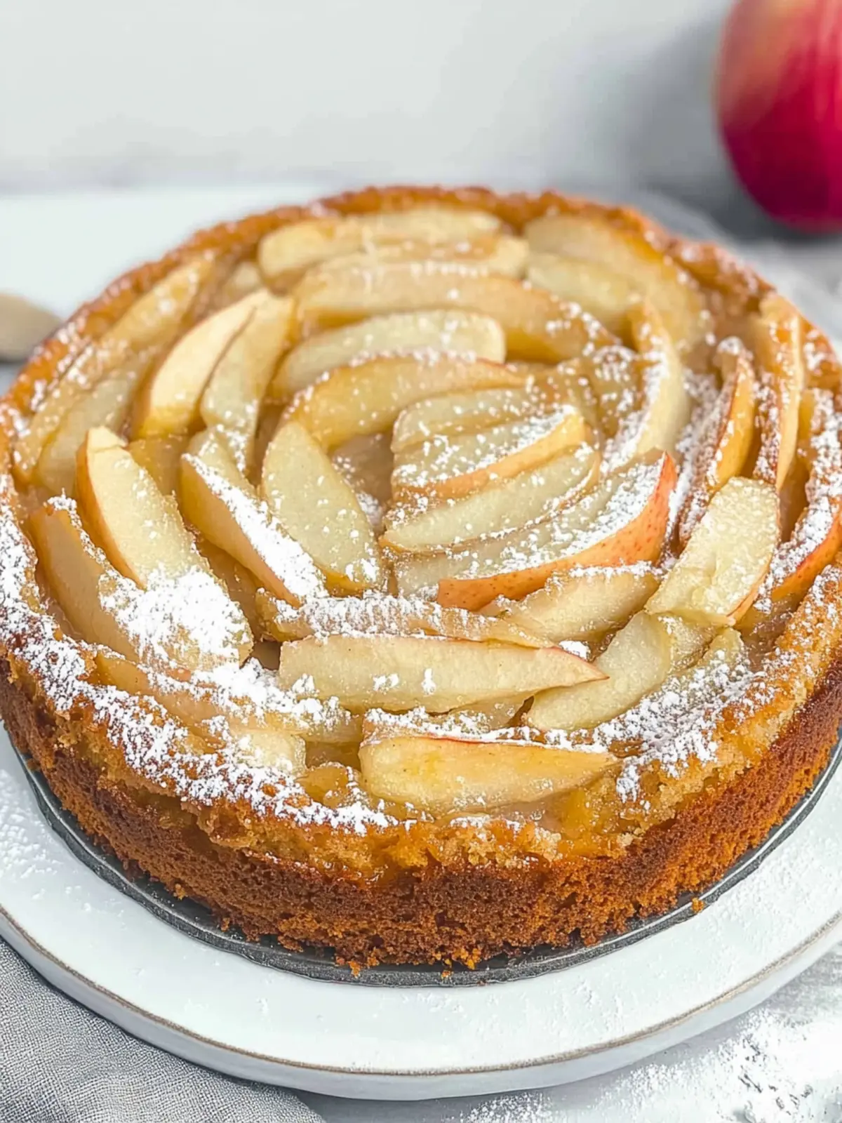 Irresistibly Moist Vegan Apple Cake to Satisfy Your Cravings 4 Vegan Apple Cake