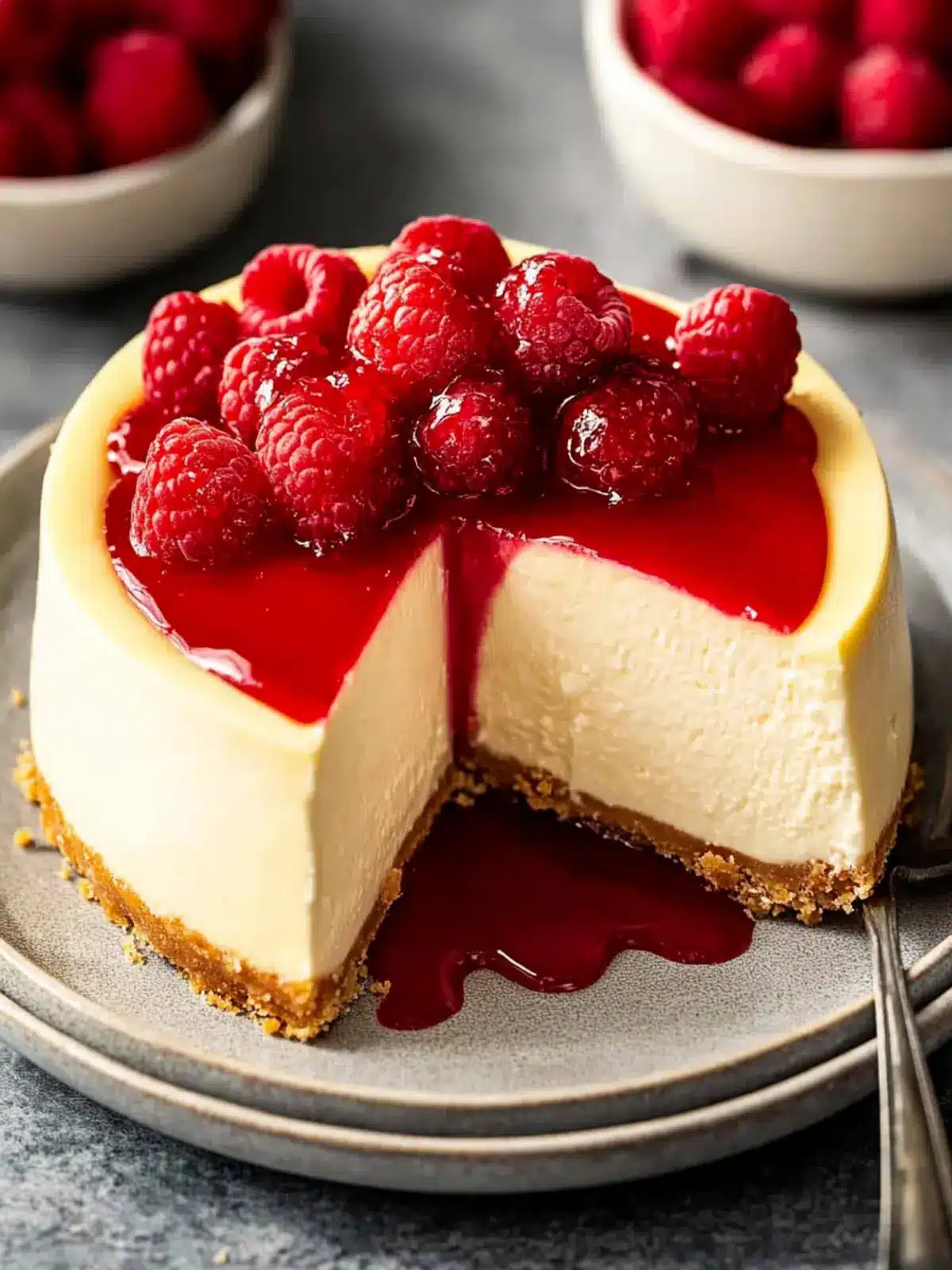 Creamy Perfect New York Cheesecake Without a Water Bath 4 Perfect New York Cheesecake (No Water Bath)