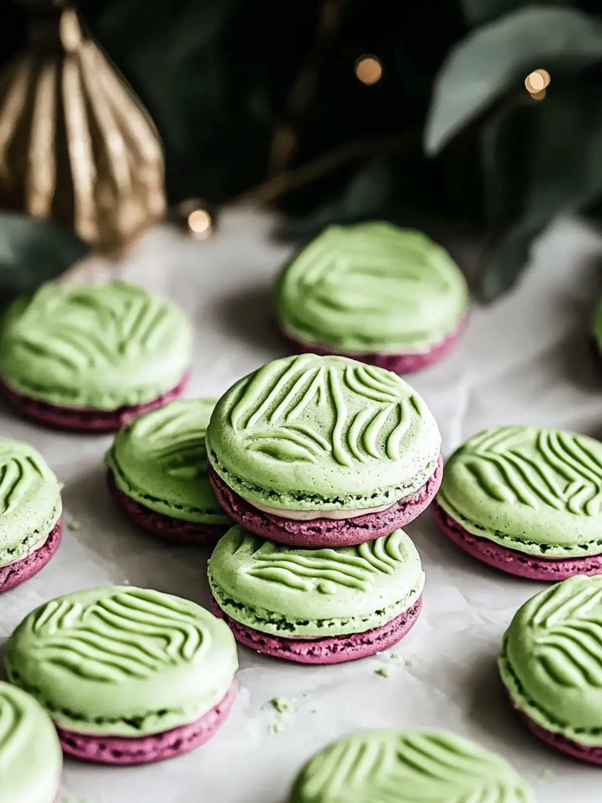 Fluffy Pandan Sandwich Cookies with Coconut Bliss Filling 2 Fluffy Pandan Sandwich Cookies
