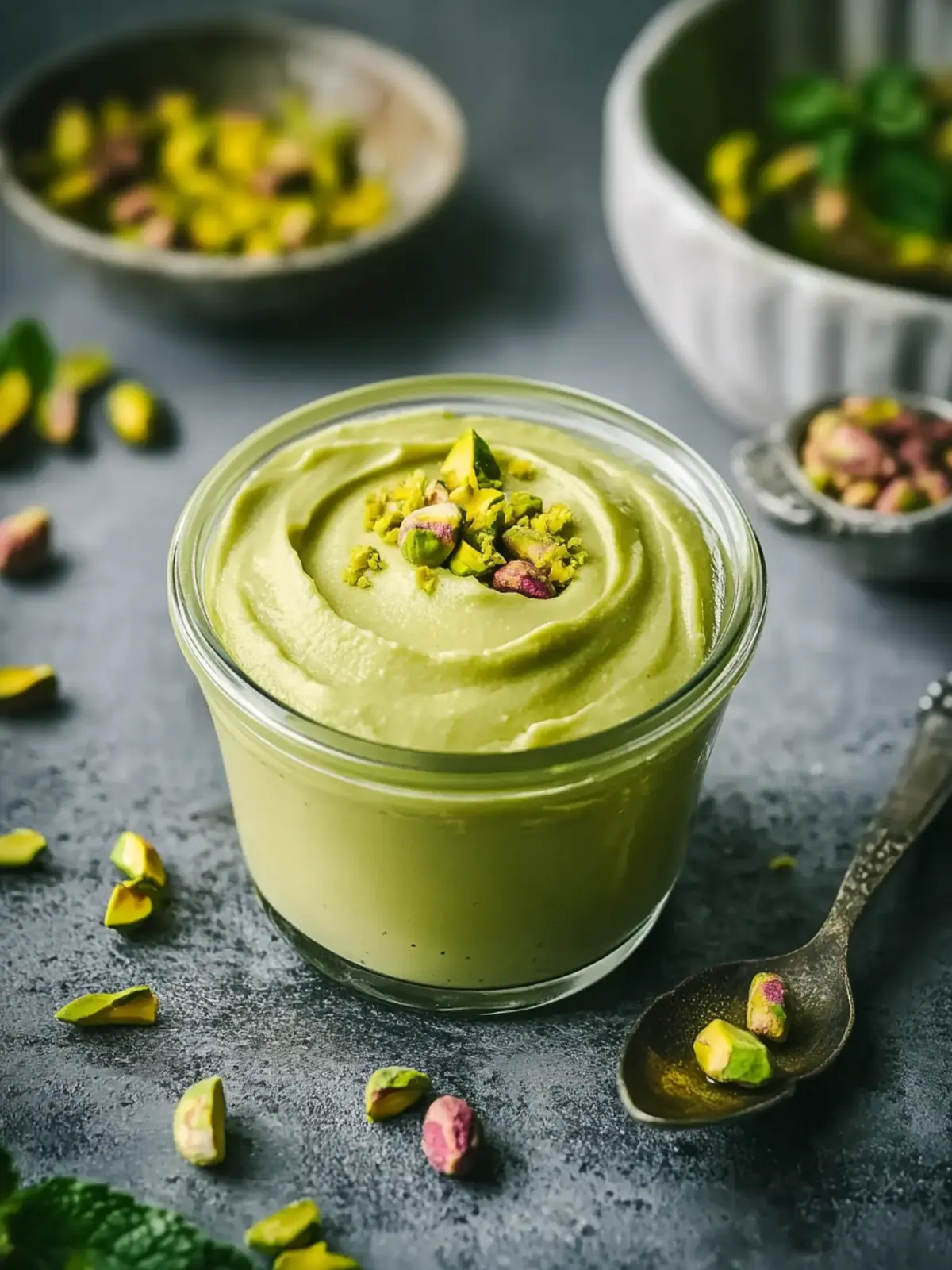 Homemade Italian-Style Pistachio Cream: A Rich Indulgence 2 Italian-Style Pistachio Cream