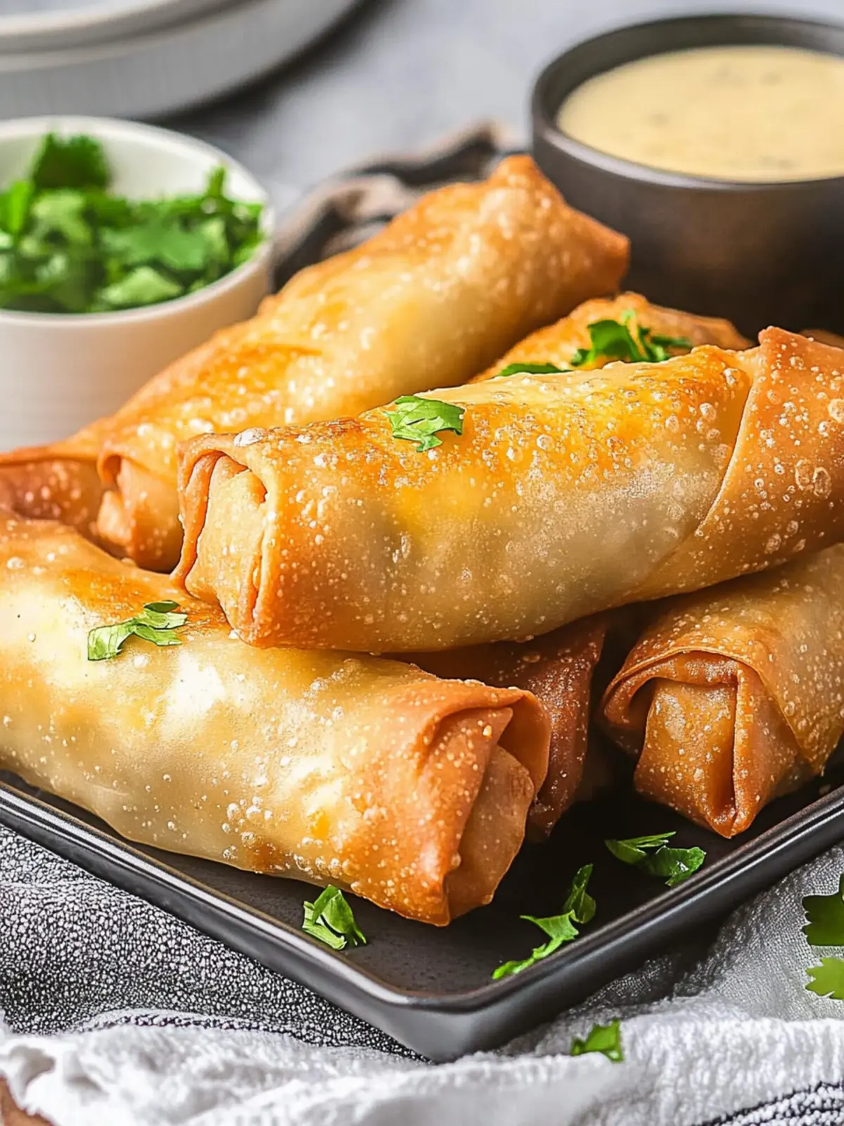 Savor Homemade German Egg Rolls Crispy and Cheesy Delight 4 German Egg Rolls