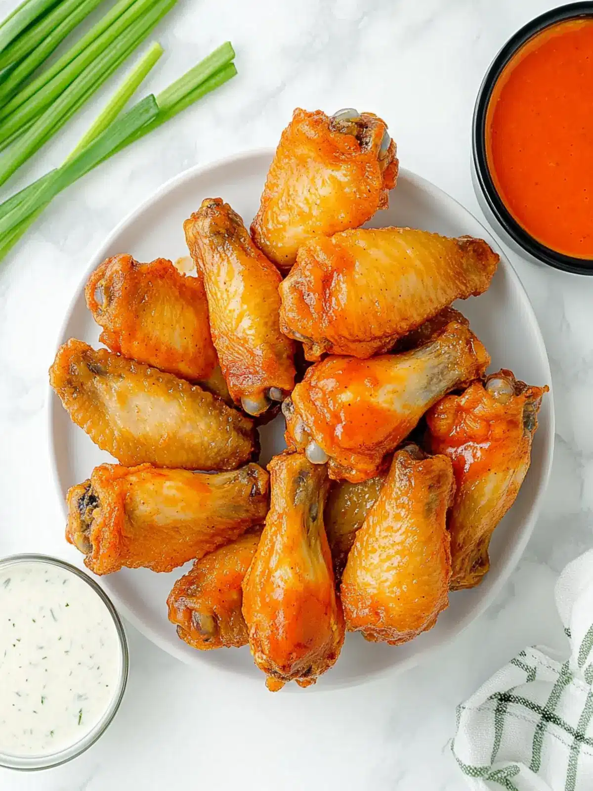 Crispy Baked Buffalo Wings That Everyone Will Crave! 5 Crispy Baked Buffalo Wings