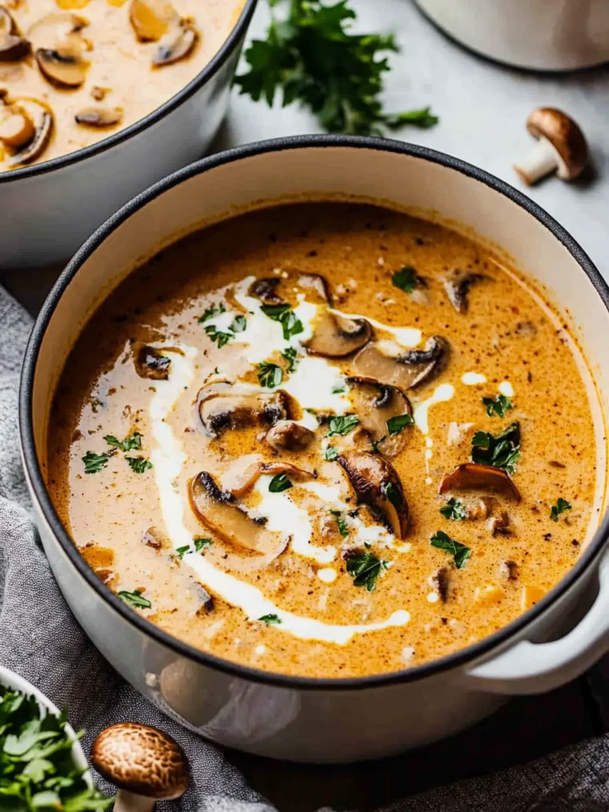 Deliciously Creamy Hungarian Mushroom Soup for Cozy Nights 5 Creamy Hungarian Mushroom Soup