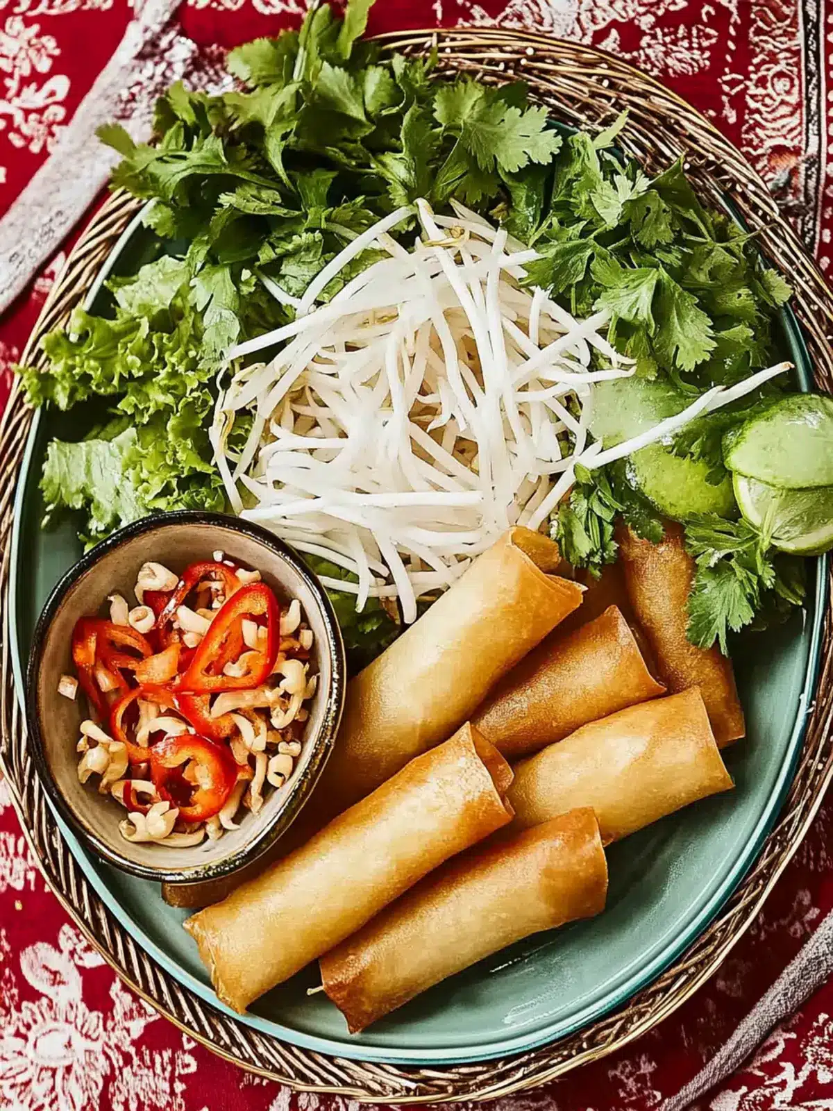 Crispy Vietnamese Chả Giò: A Delicious Homemade Delight 3 Crispy Vietnamese Chả Giò