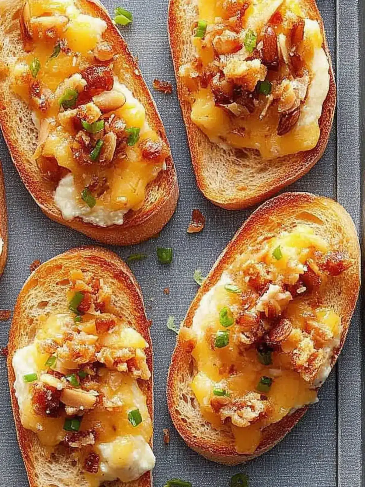 Savory Smoked-Almond Cheese Toasts for Perfect Cozy Nights 5 Smoked-Almond Cheese Toasts