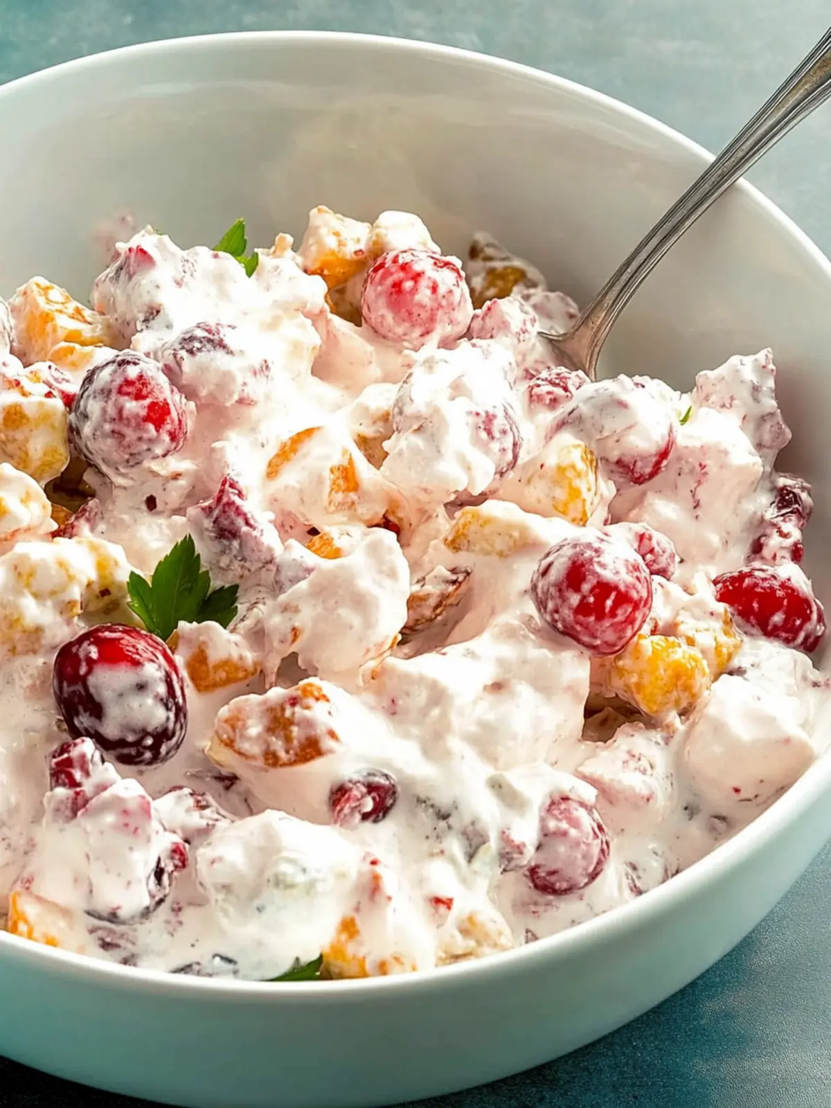 Creamy Cranberry Salad: The Ultimate Holiday Side Dish 2 Cranberry Salad