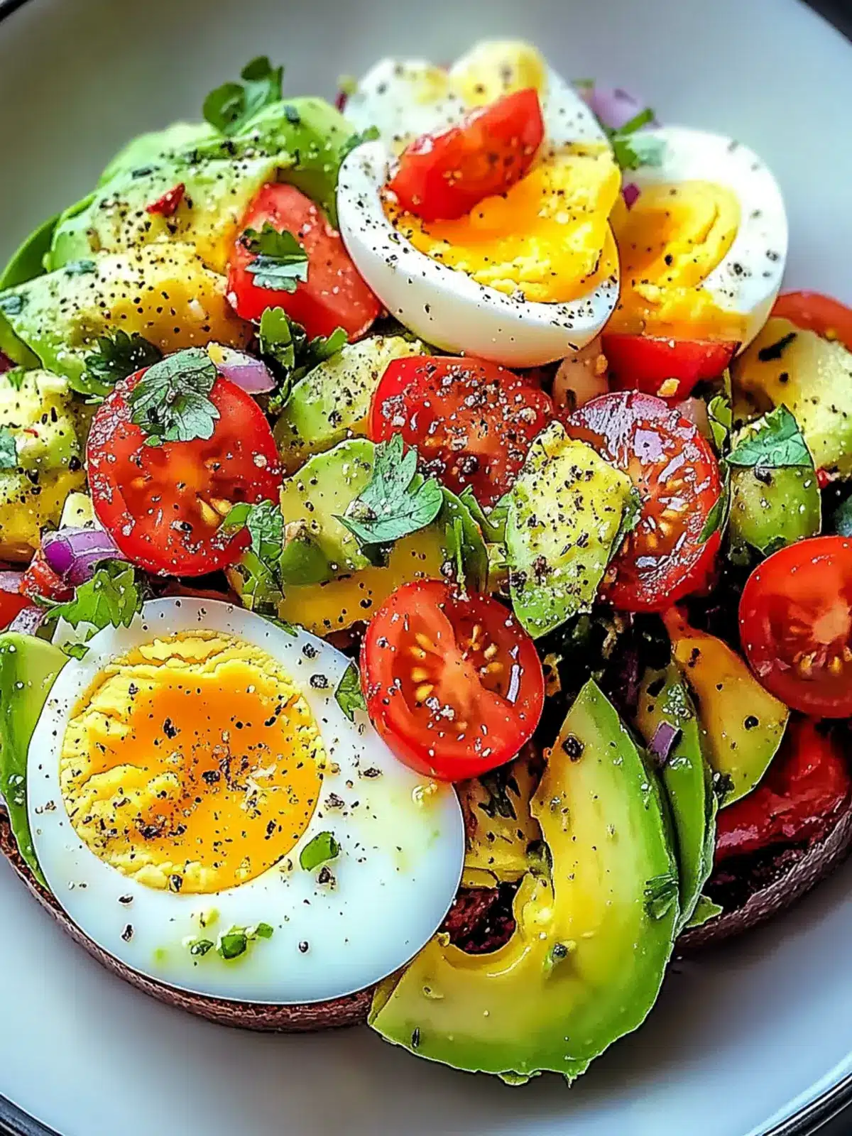 Energizing Workout Egg Avocado Salad for a Healthy Boost 5 Workout Egg Avocado Salad