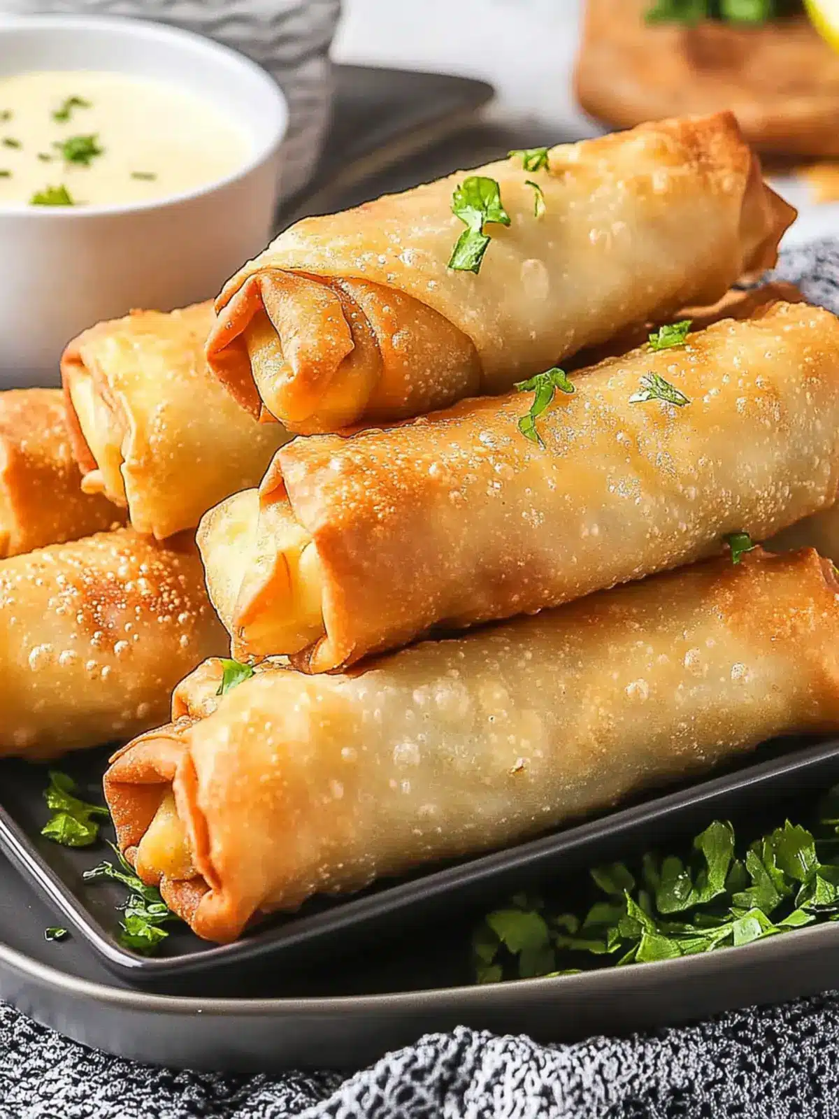 Savor Homemade German Egg Rolls Crispy and Cheesy Delight 3 German Egg Rolls