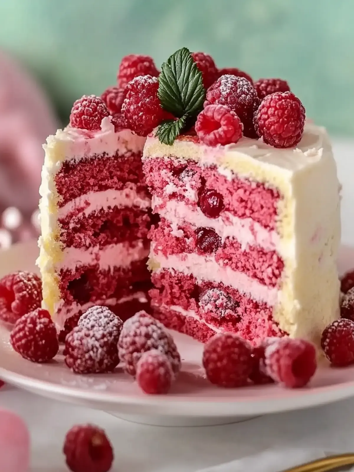 Irresistible Raspberry Layer Cake That's Perfect for Any Celebration 2 Raspberry Layer Cake