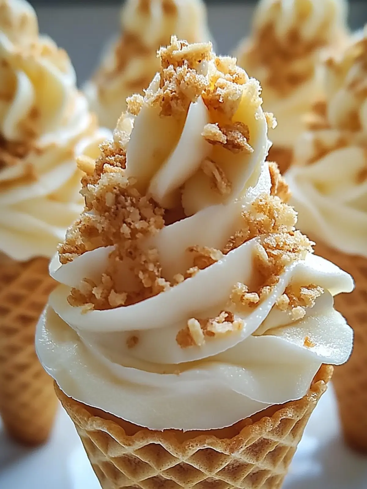Banana Pudding Cheesecake Cones: Your New Summer Fave! 2 Banana Pudding Cheesecake Cones