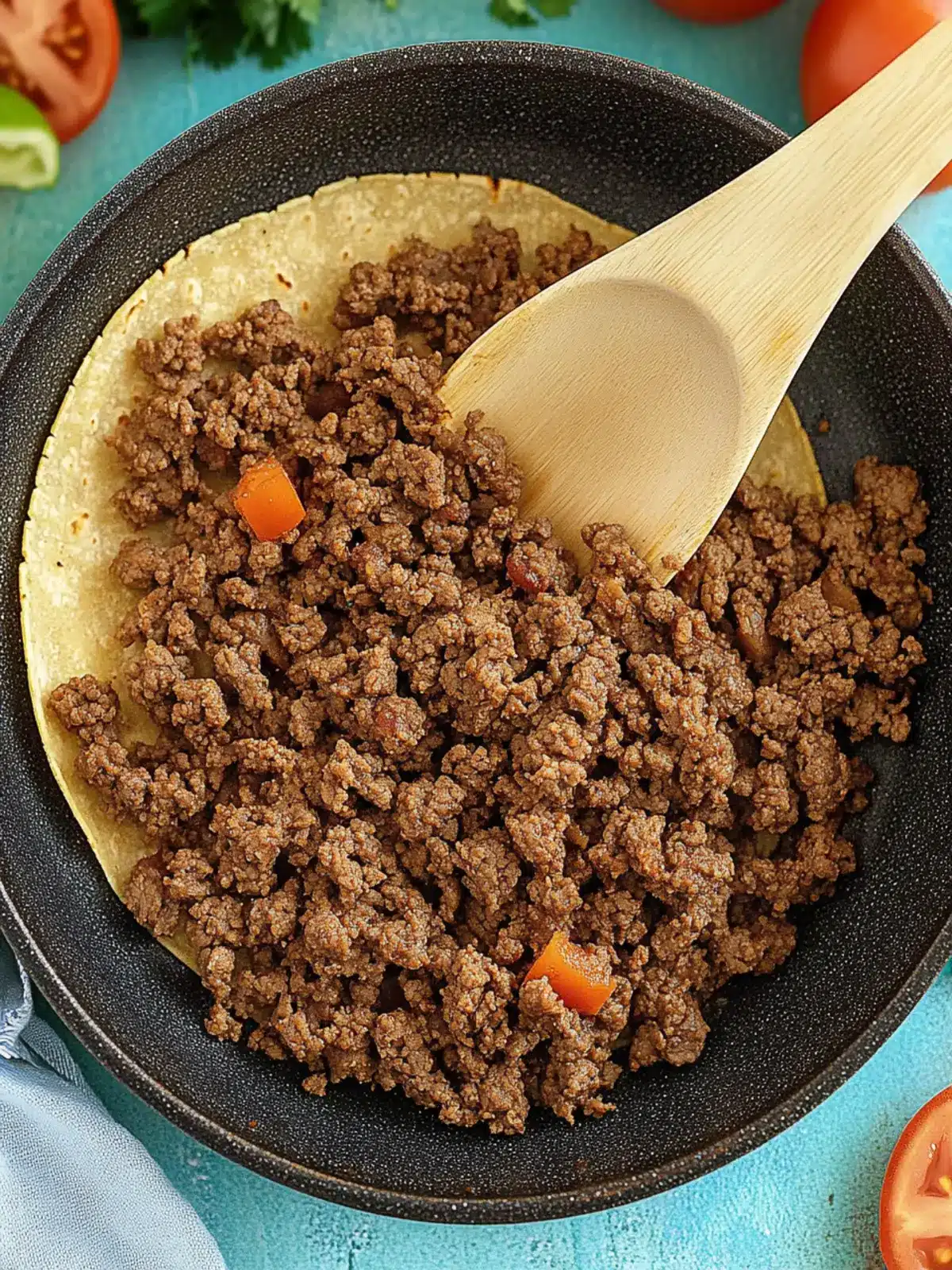 Delicious Homemade Taco Meat Ready in Just 20 Minutes 3 Homemade Taco Meat