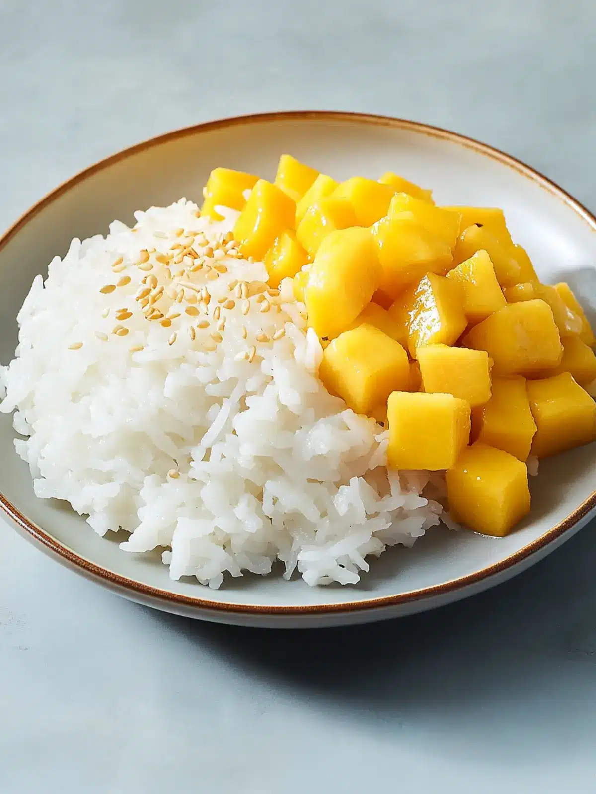 Mango Sticky Rice: A Simple Twist on a Classic Dessert 3 Mango Sticky Rice