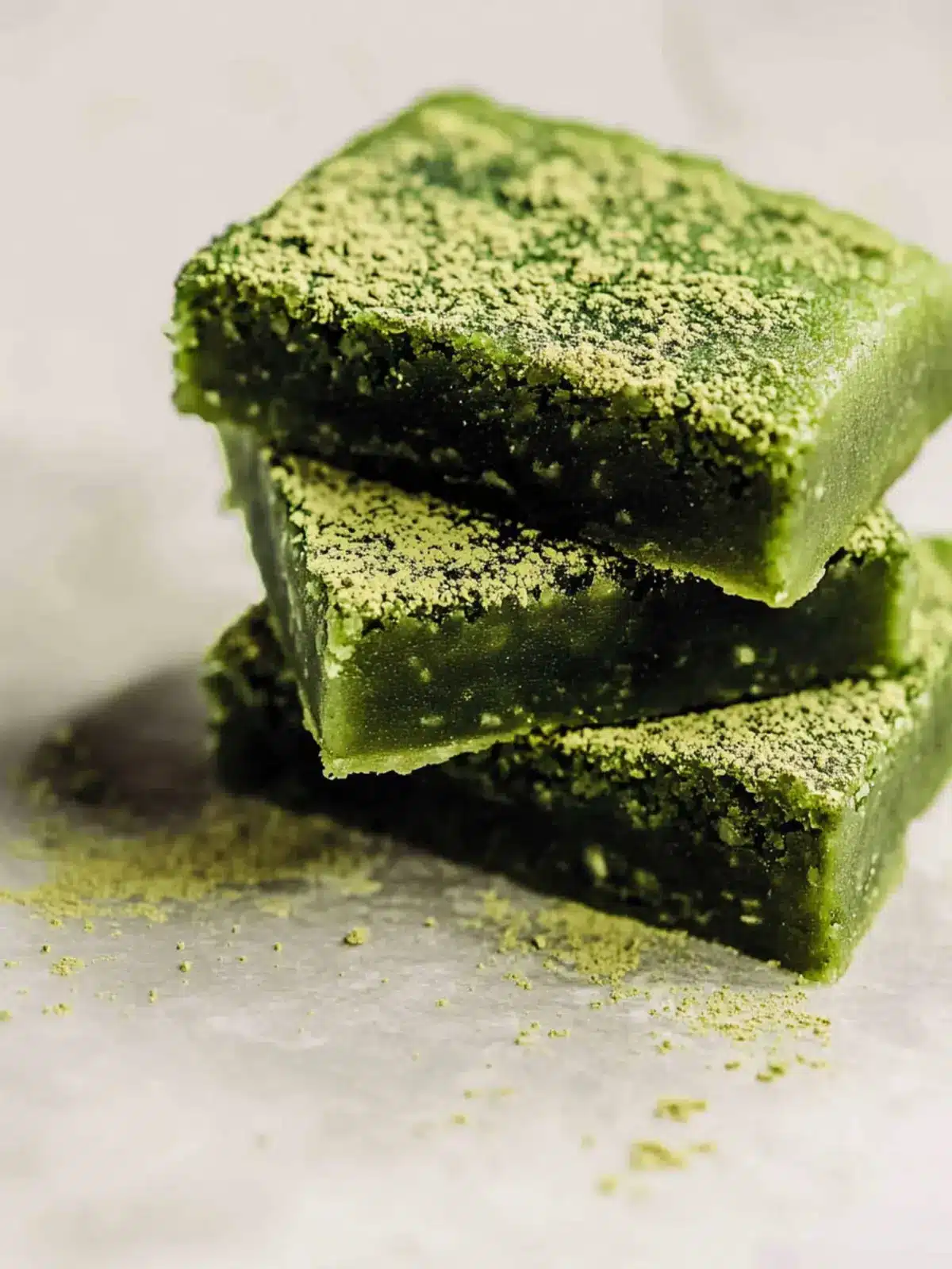 Matcha Brownie Mochi (Brochi) Recipe: Chewy Bliss Awaits 2 Matcha Brownie Mochi (Brochi)