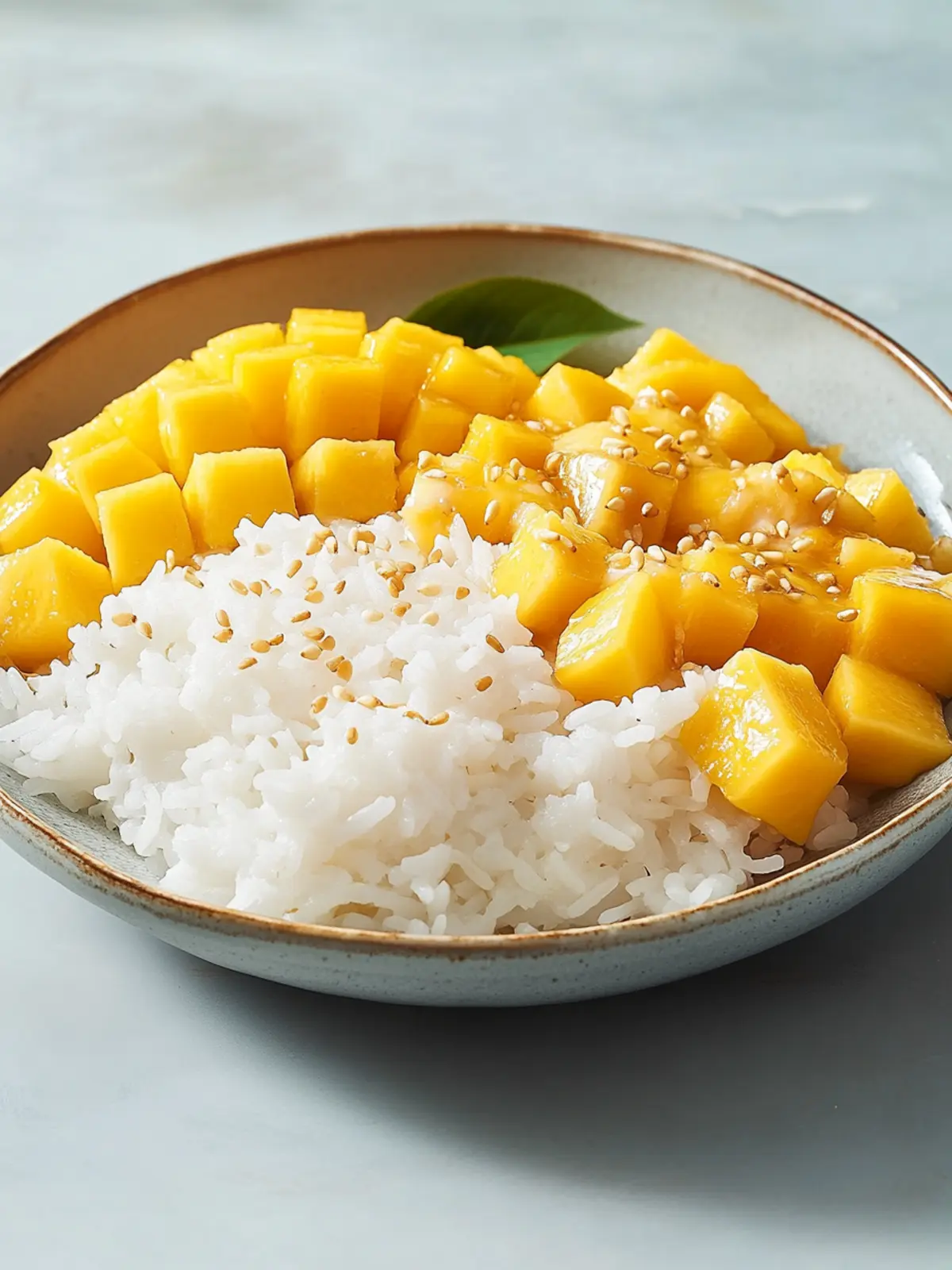 Mango Sticky Rice: A Simple Twist on a Classic Dessert 2 Mango Sticky Rice