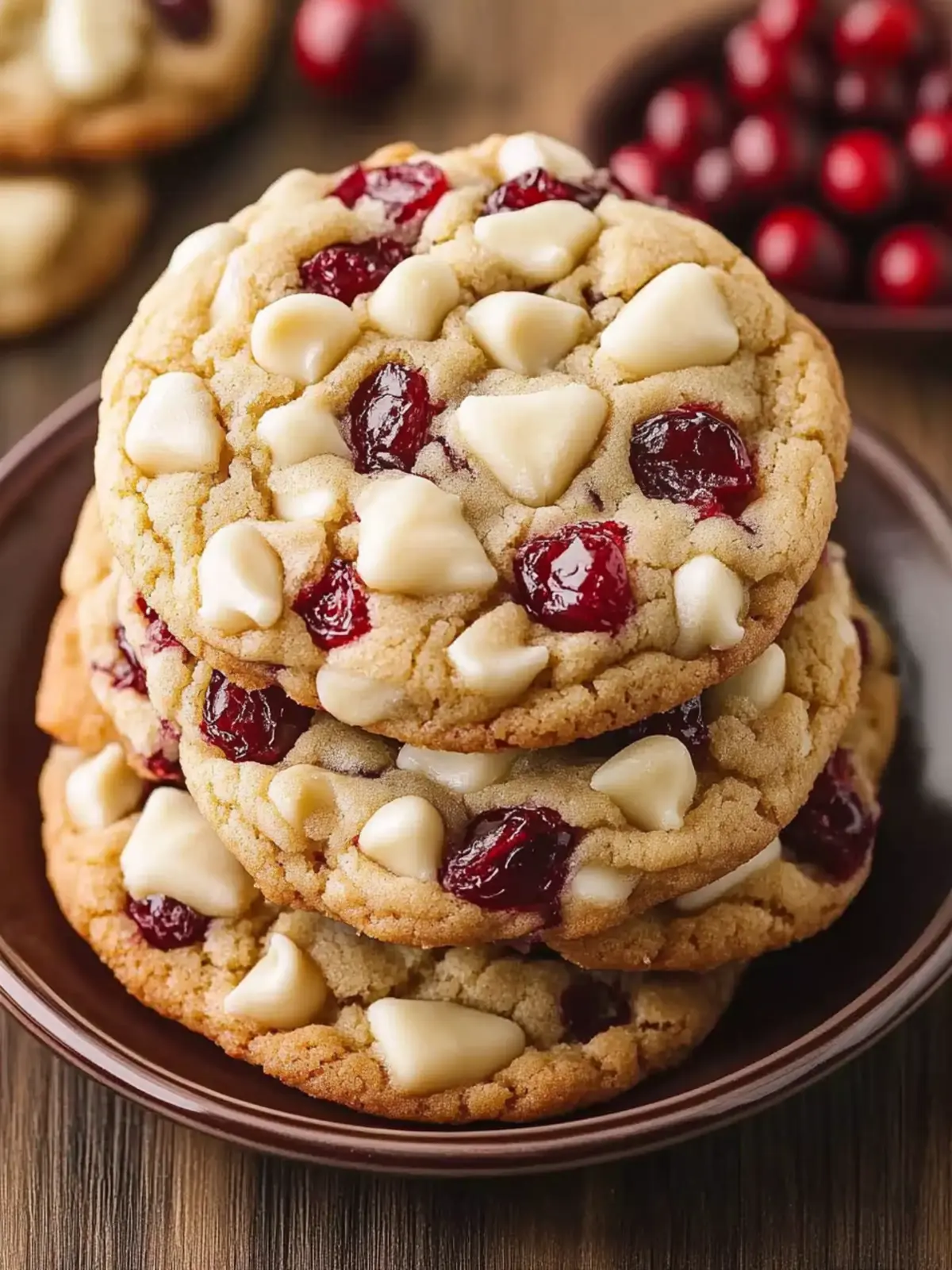 Irresistible White Chocolate Cranberry Cookies for Holidays 3 White Chocolate Cranberry Cookies