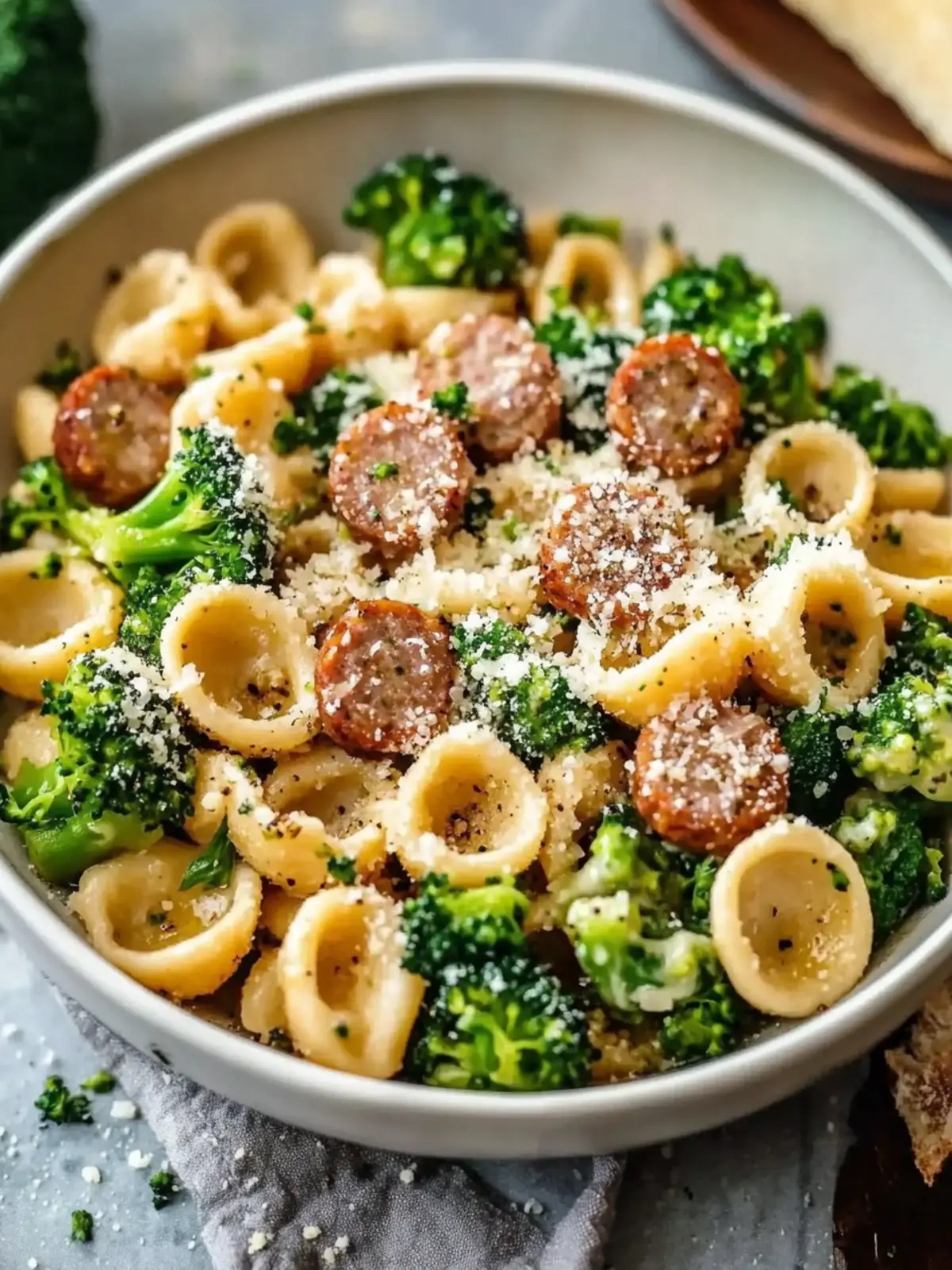 Quick and Creamy Orecchiette with Sausage and Broccoli Delight 5 Orecchiette with Sausage and Broccoli