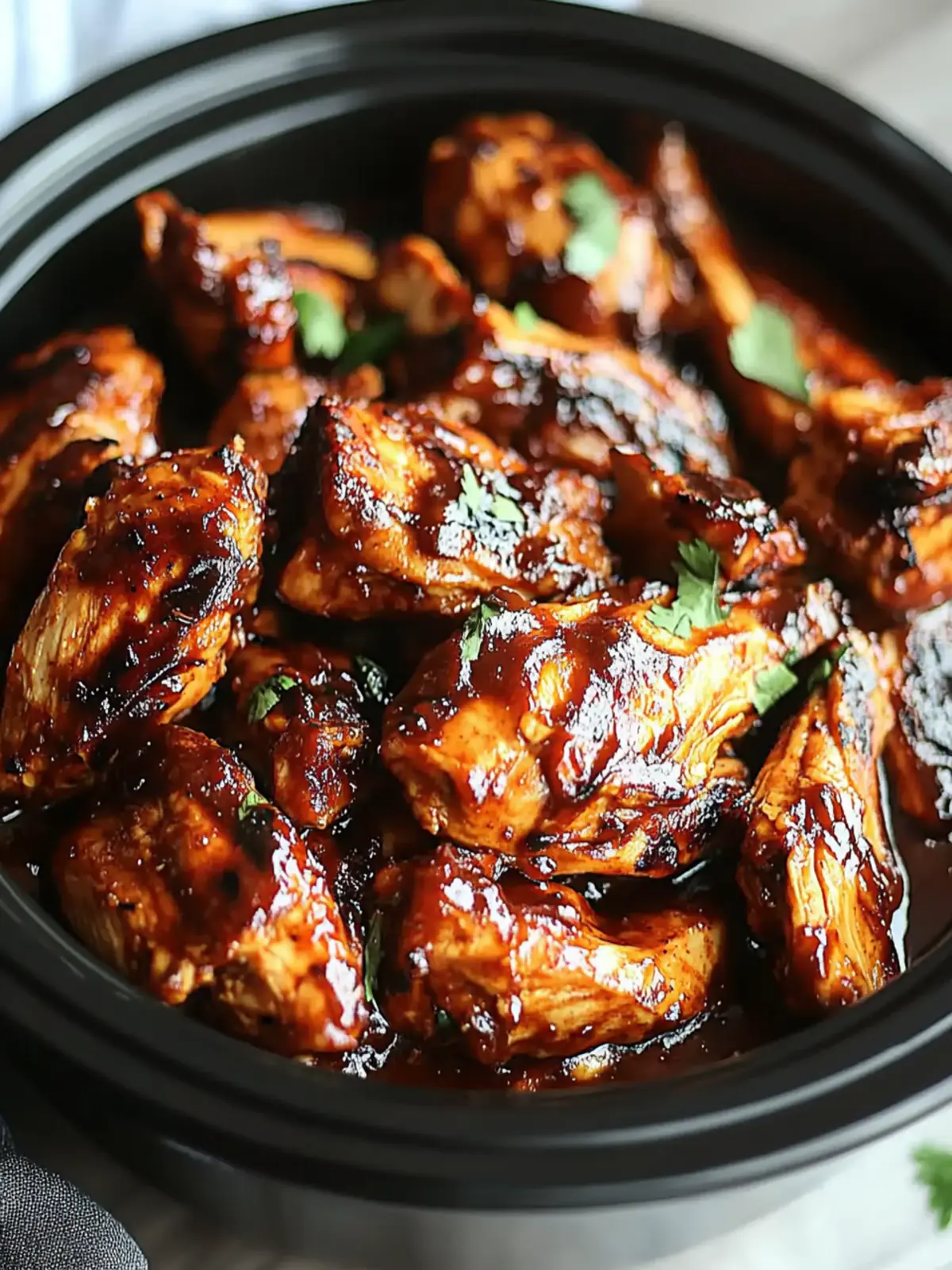 Savory Crockpot BBQ Chicken That Will Wow Your Family 2 Crockpot BBQ Chicken