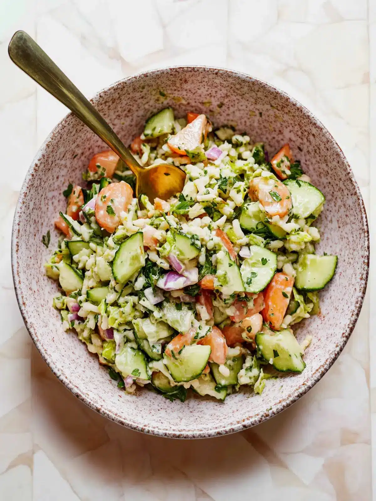 Jennifer Aniston Salad: Refreshing Chickpea Orzo Delight 4 Jennifer Aniston Salad