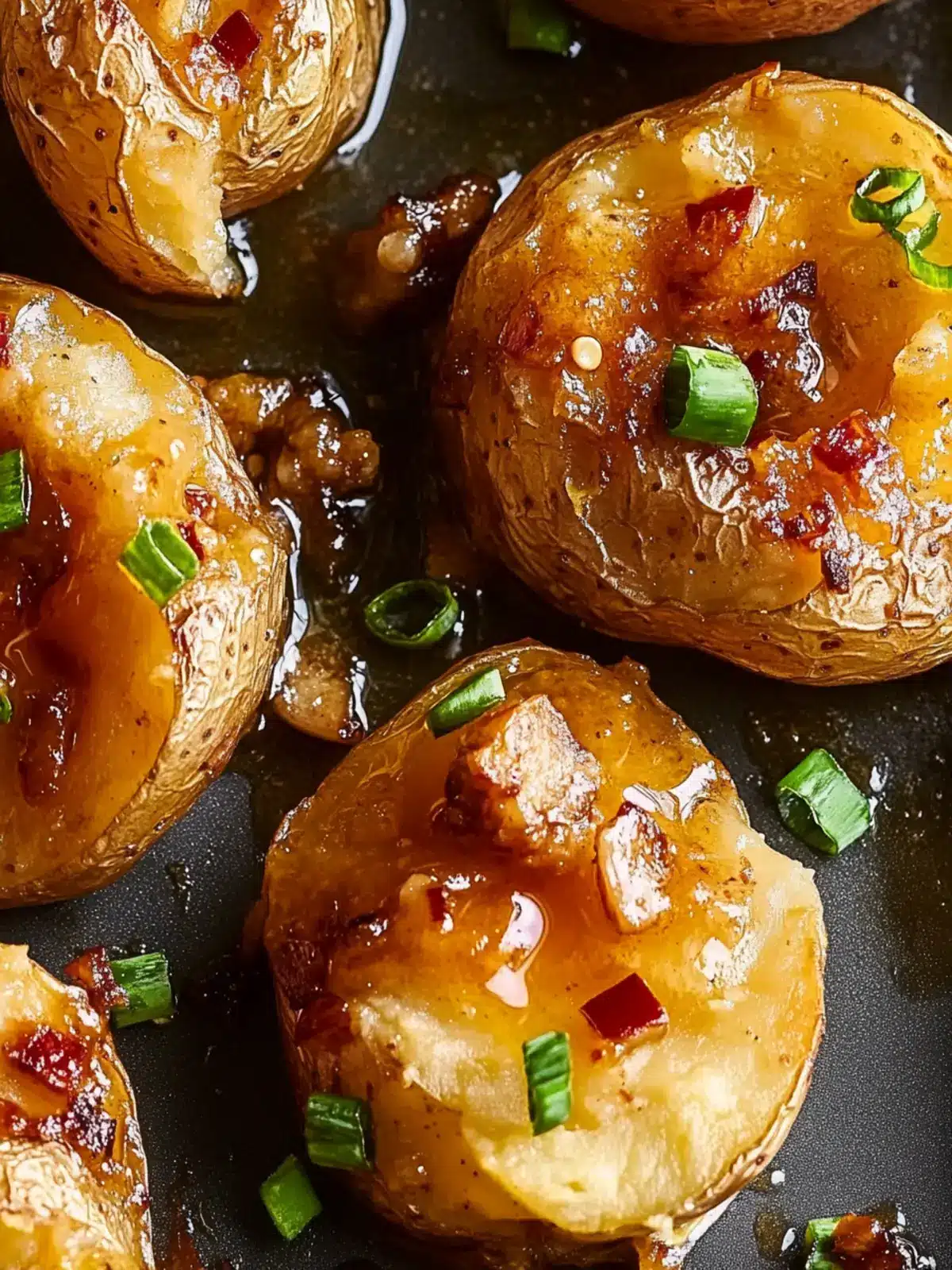 Hot Honey Butter Smashed Potatoes for a Cozy Feast 4 Hot Honey Butter Smashed Potatoes