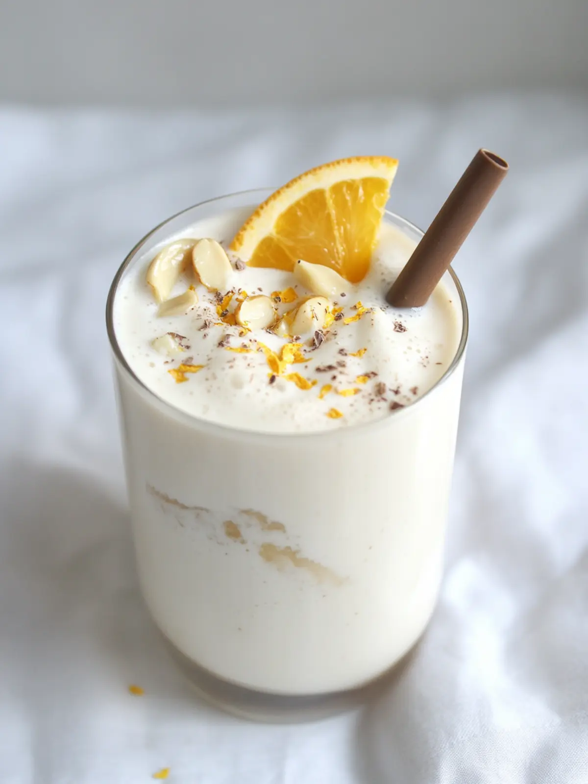 Creamy White Chocolate Orange Almond Cocoa You’ll Crave 2 White chocolate orange almond cocoa