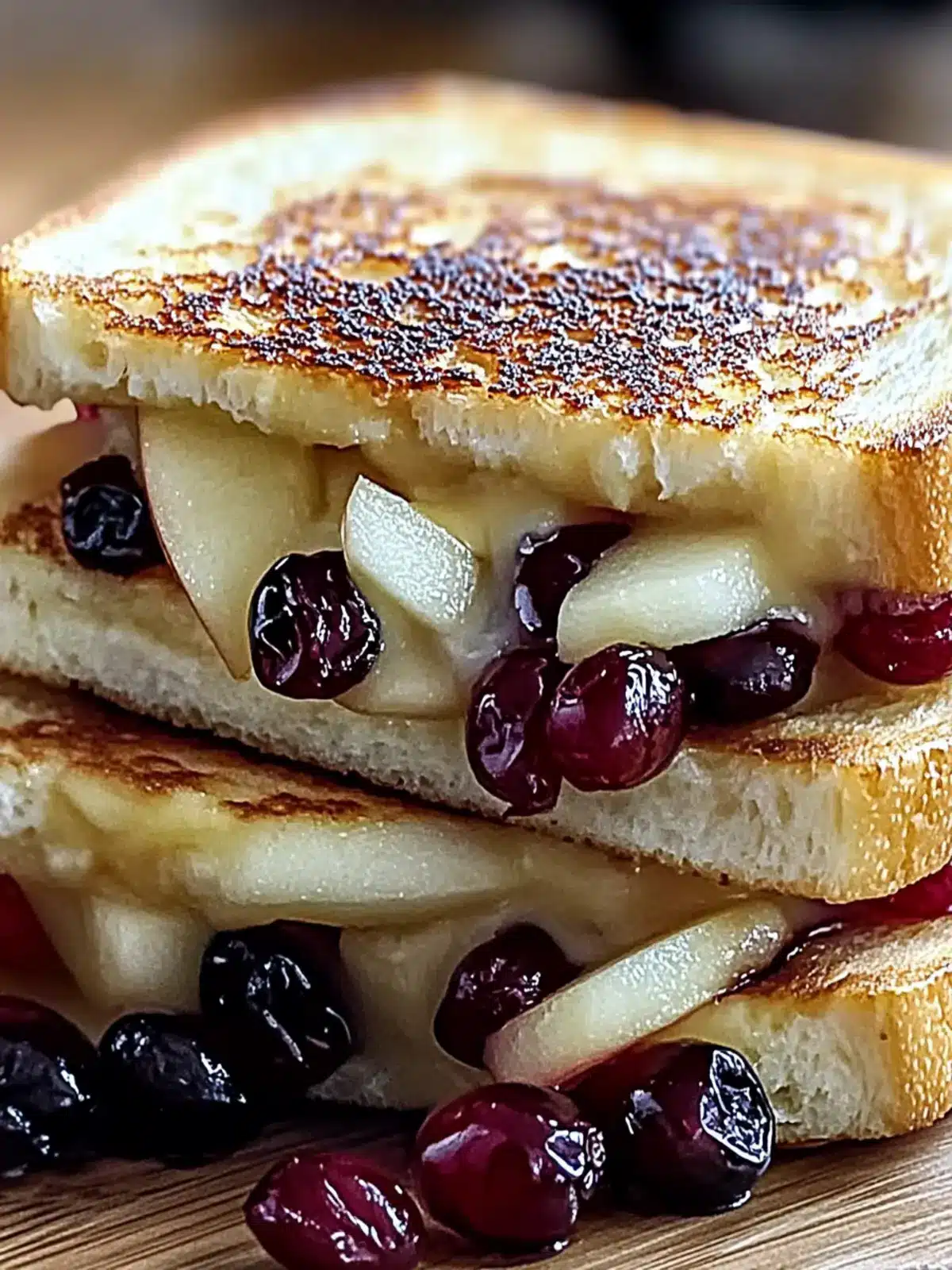 Taste Bliss with Apple Cranberry Grilled Cheese Delight 3 Apple Cranberry Grilled Cheese