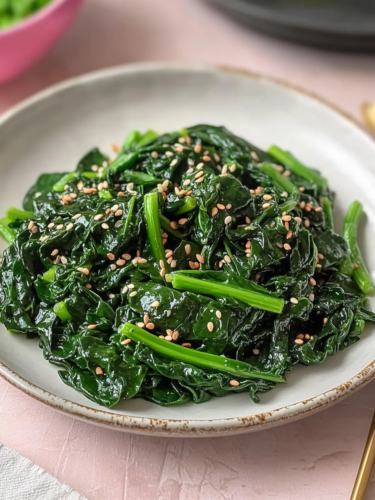 Delicious Korean Spinach Side Dish for Fresh Flavor Boost 2 Korean Spinach Side Dish