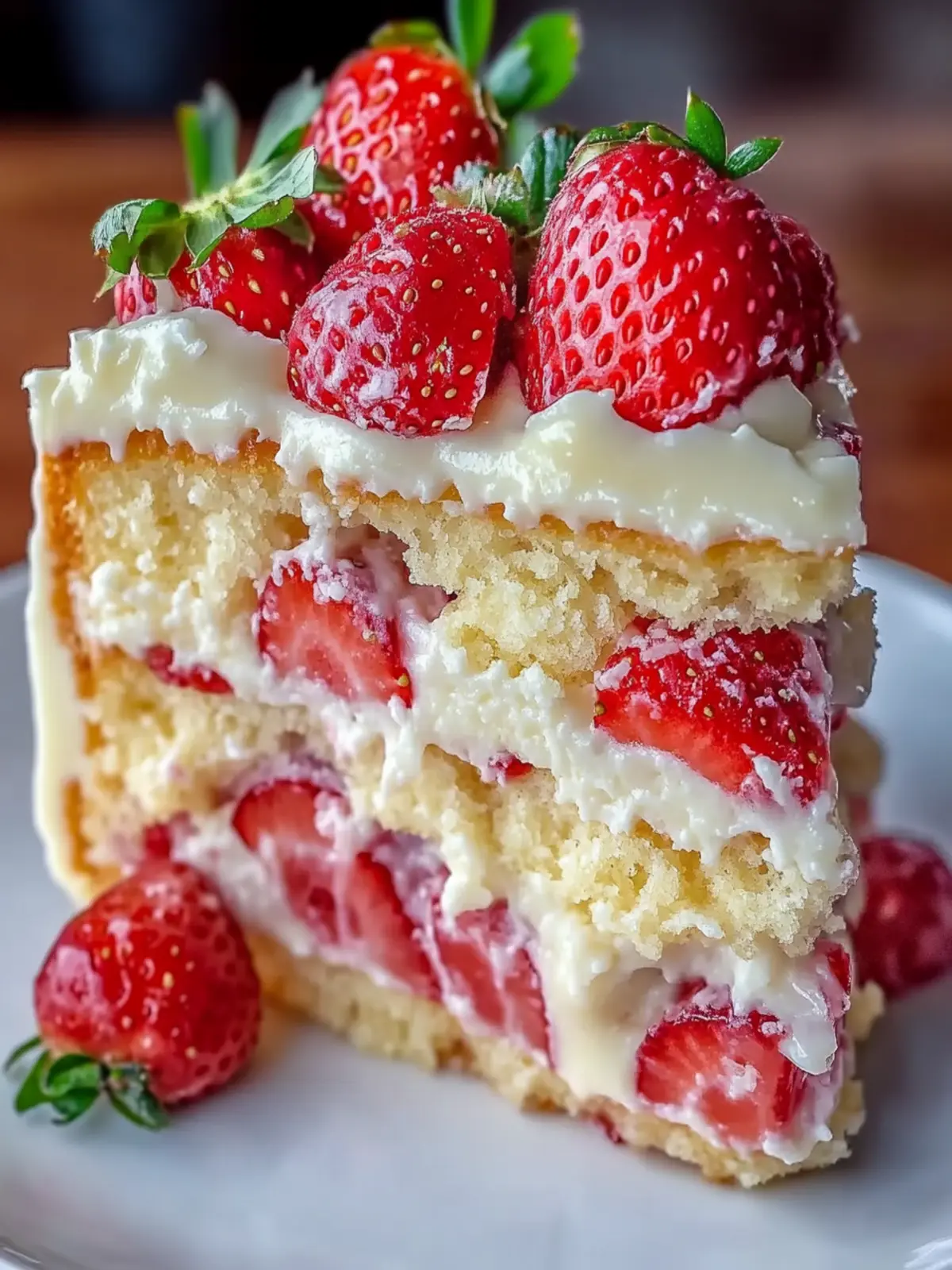 Strawberry Custard Delight Cake That Whisks You to Summer Bliss 4 Strawberry Custard Delight Cake