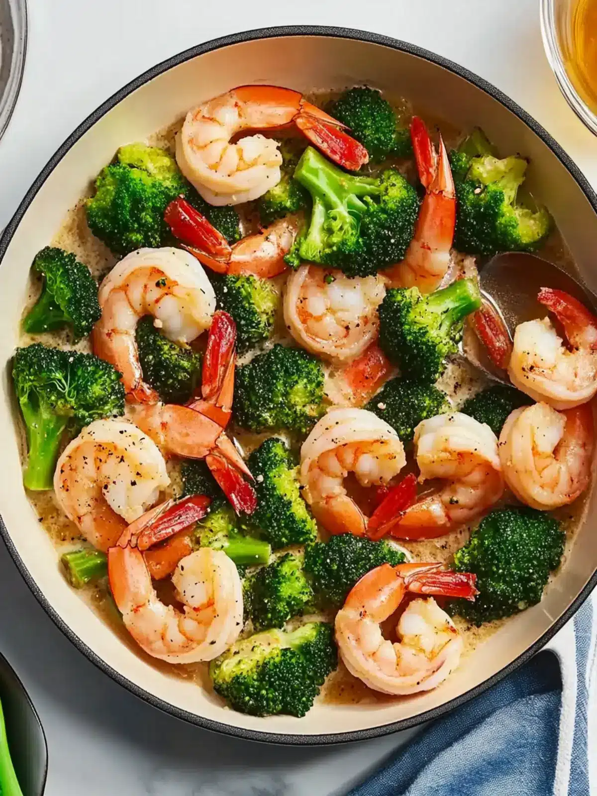 One-Pot Garlicky Shrimp & Broccoli for Easy Weeknight Bliss 2 One-Pot Garlicky Shrimp & Broccoli