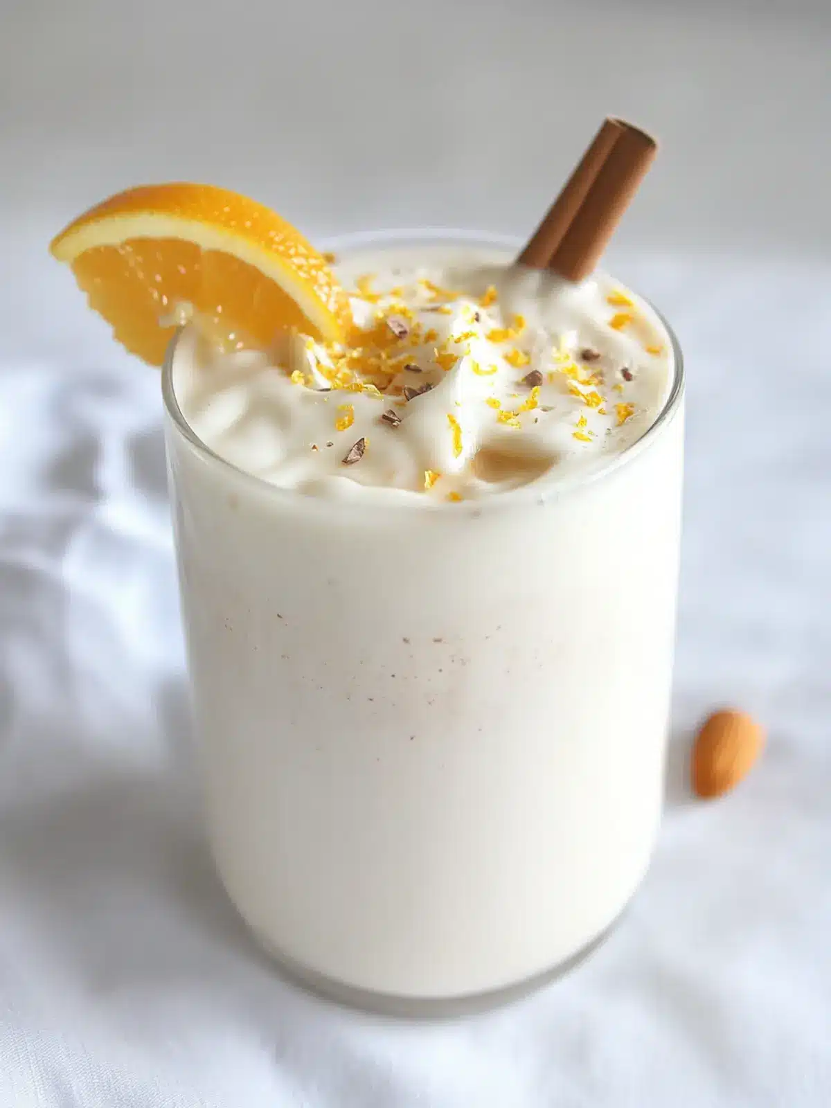 Creamy White Chocolate Orange Almond Cocoa You’ll Crave 3 White chocolate orange almond cocoa