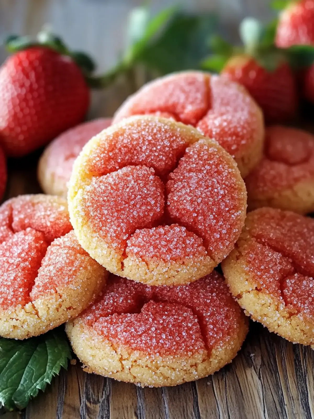 Delightful Strawberry Sugar Cookies Perfect for Any Gathering 4 Strawberry Sugar Cookies