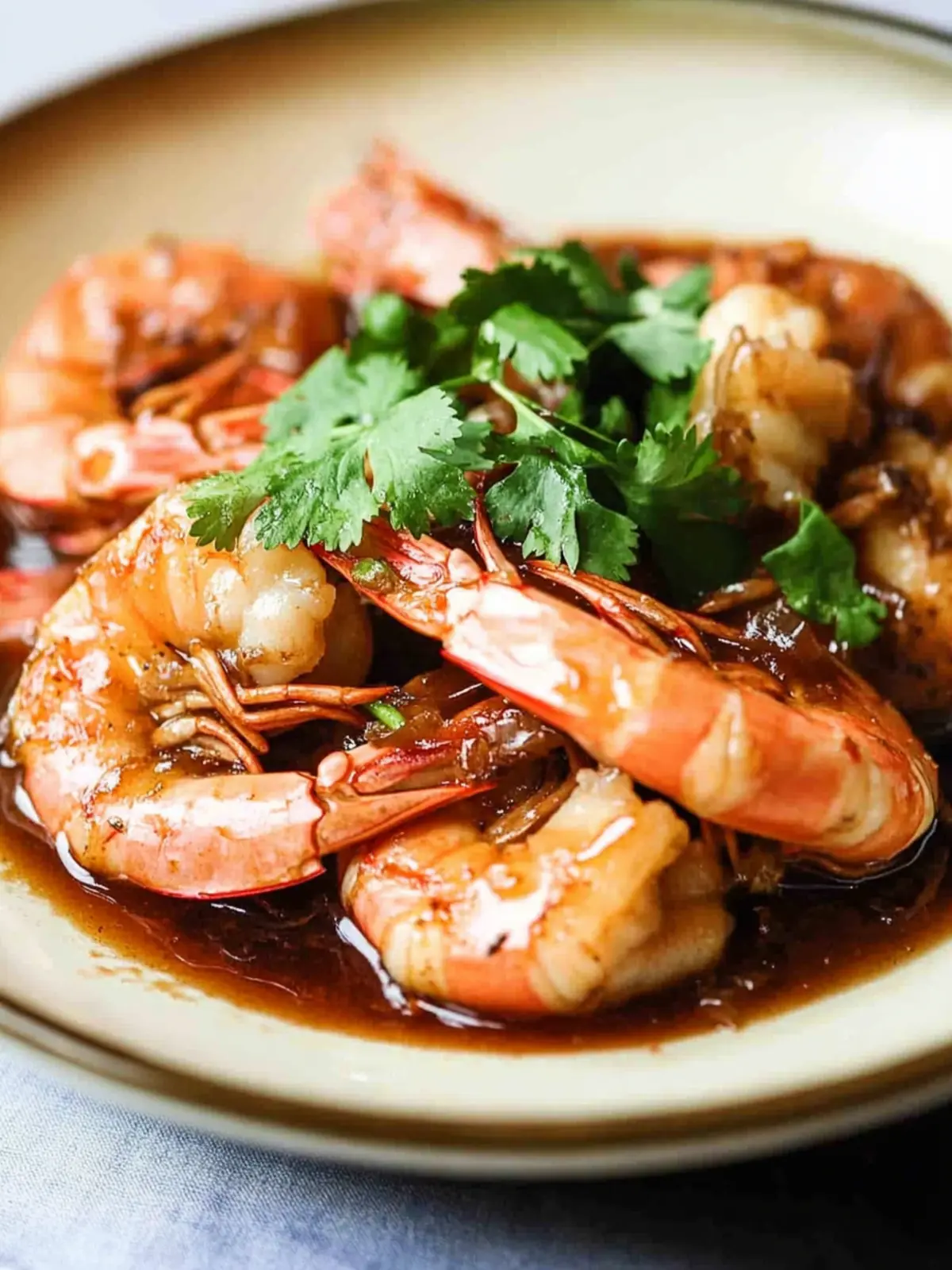 Savory Tiger Prawns in Garlic Ginger Soy Sauce You’ll Love 2 Tiger Prawns in Garlic Ginger Soy Sauce