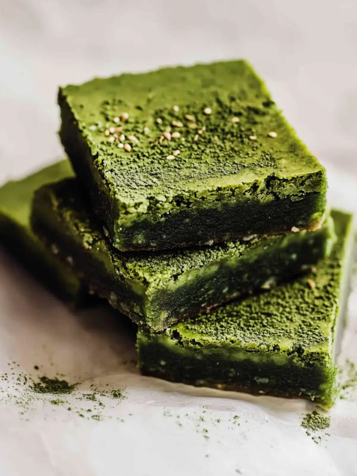 Matcha Brownie Mochi (Brochi) Recipe: Chewy Bliss Awaits 4 Matcha Brownie Mochi (Brochi)
