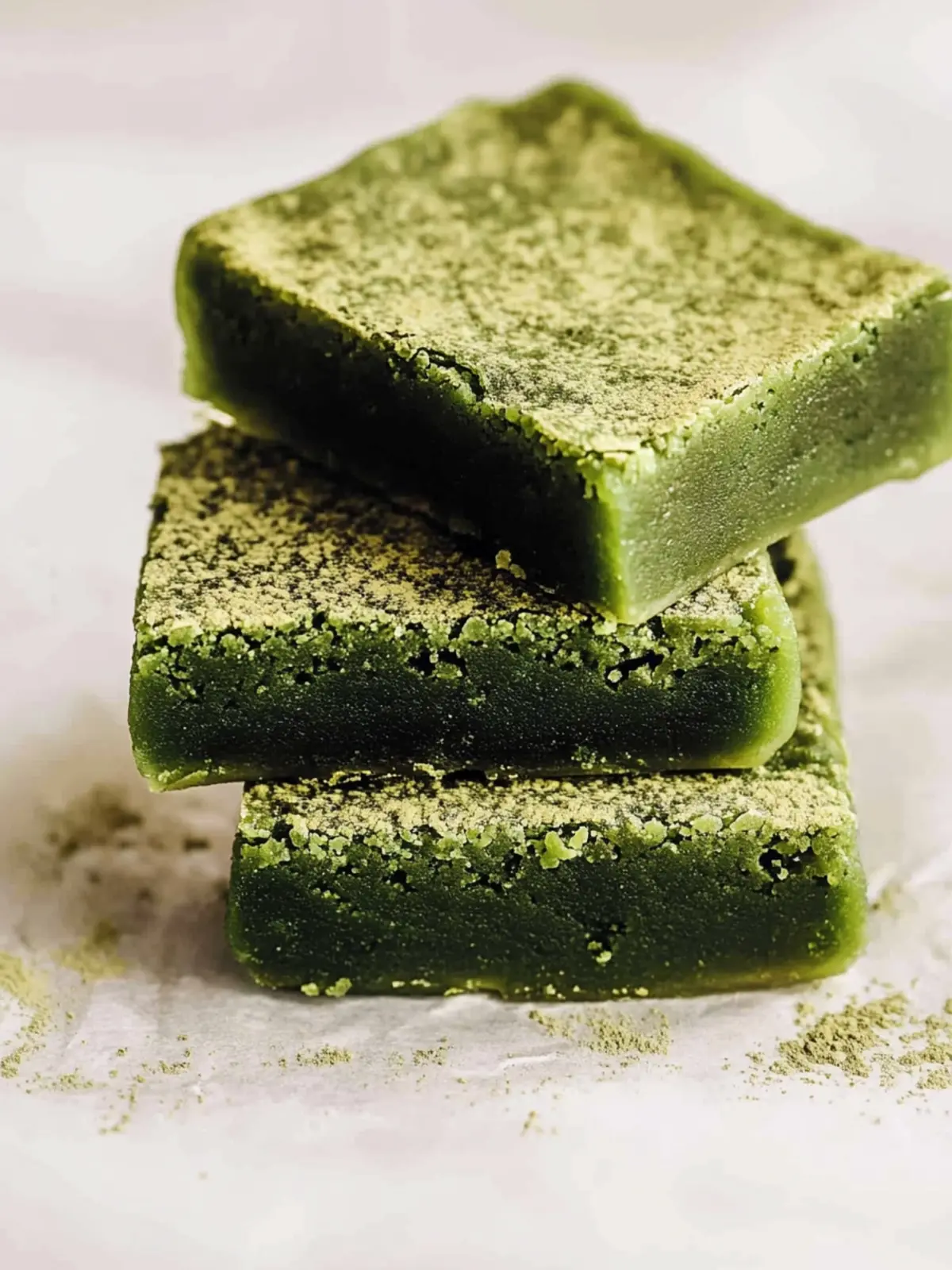 Matcha Brownie Mochi (Brochi) Recipe: Chewy Bliss Awaits 3 Matcha Brownie Mochi (Brochi)