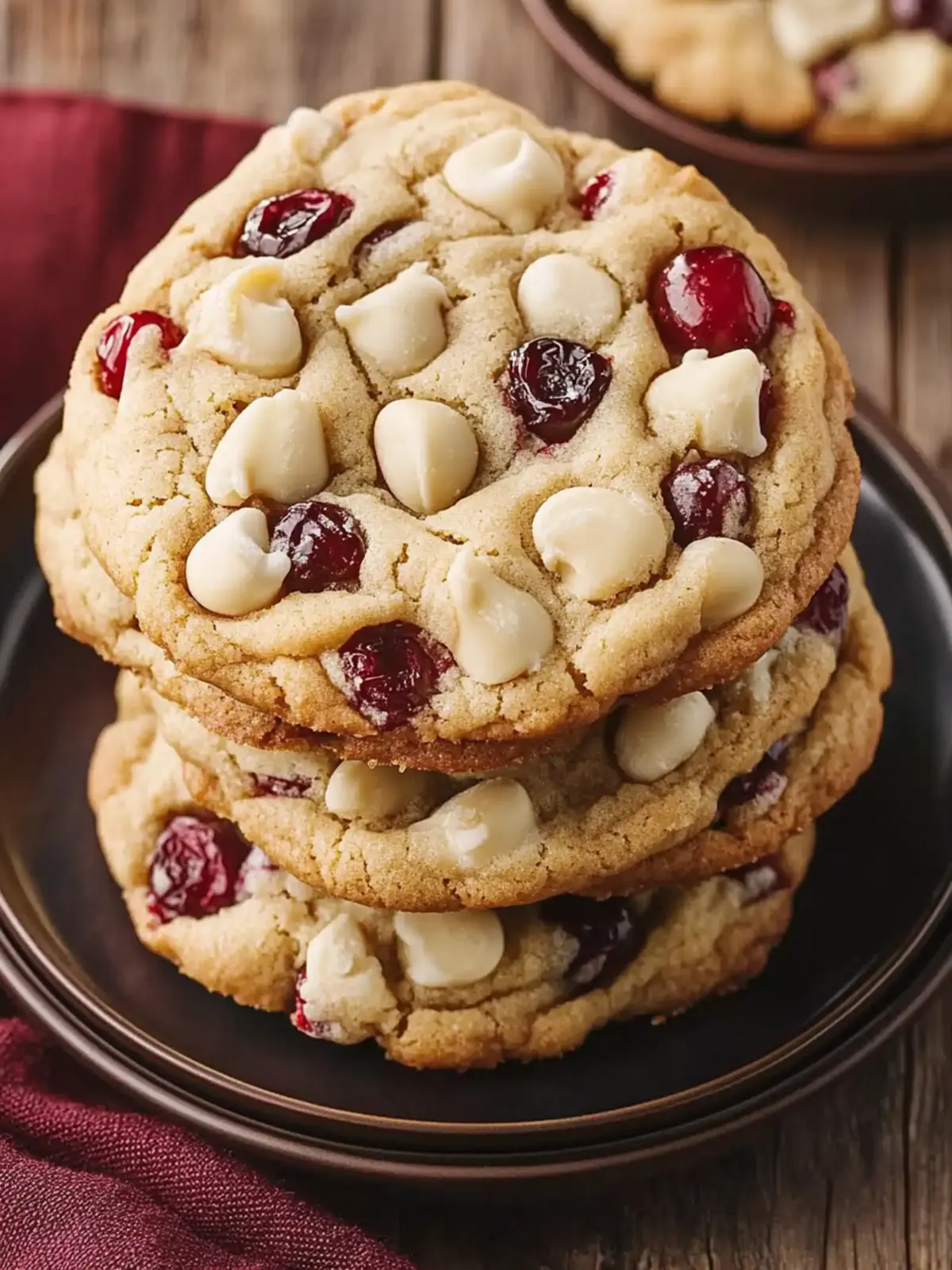 Irresistible White Chocolate Cranberry Cookies for Holidays 4 White Chocolate Cranberry Cookies