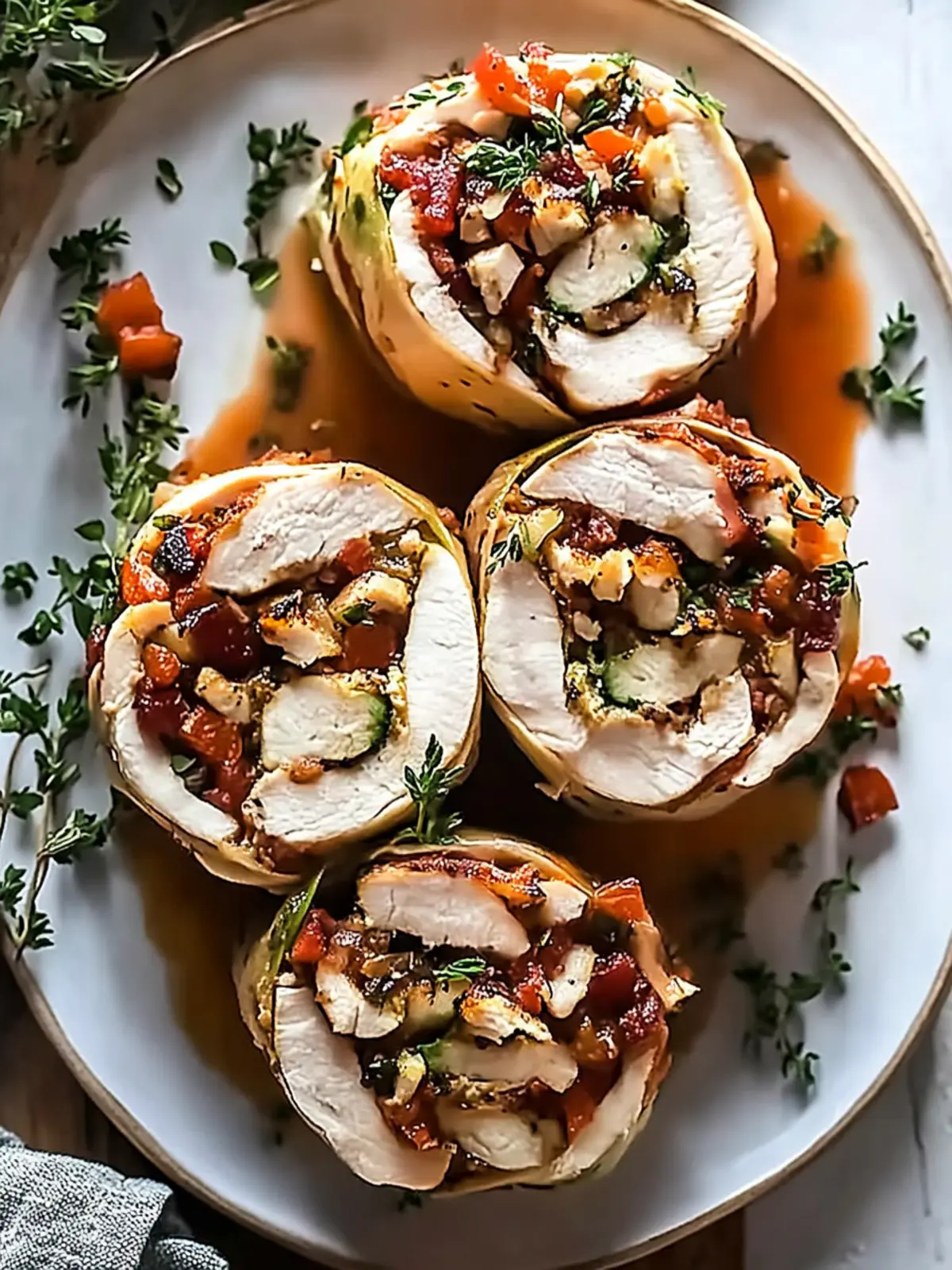 Savory Stuffed Turkey Roll: A Weekly Family Favorite 2 Stuffed Turkey Roll