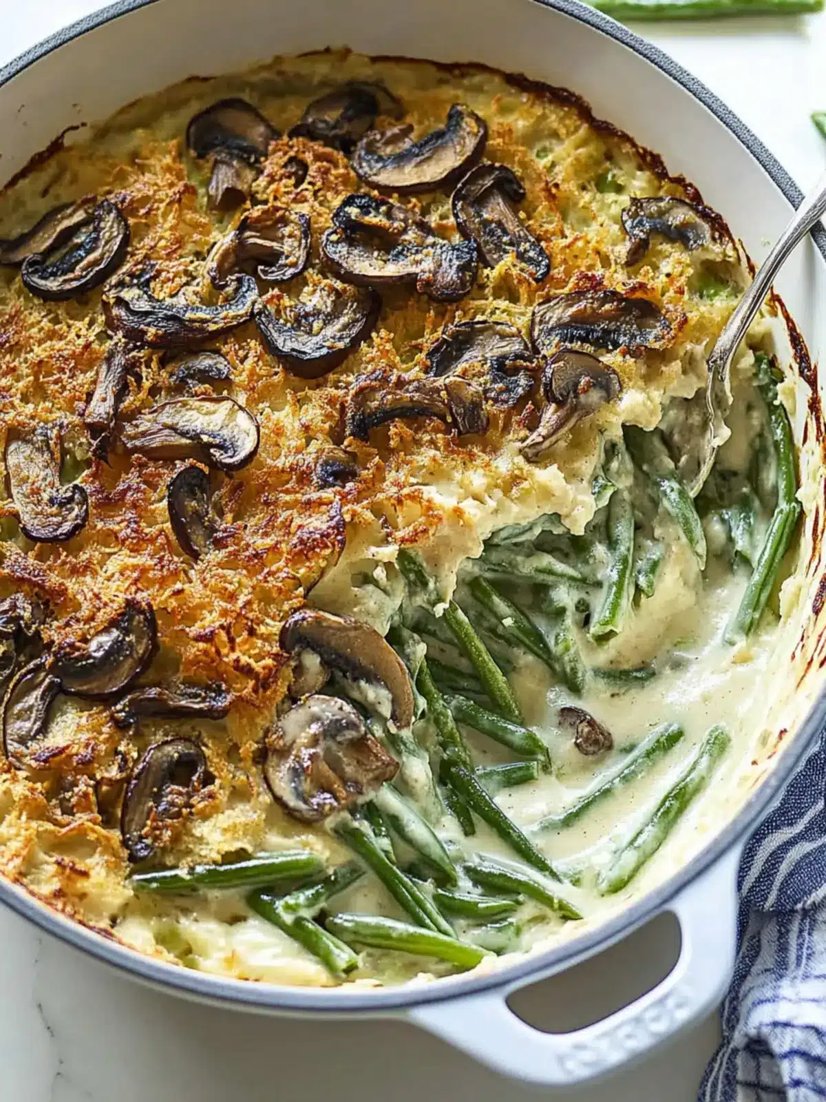 Creamy Green Bean and Mushroom Casserole for Cozy Nights 5 Green Bean and Mushroom Casserole