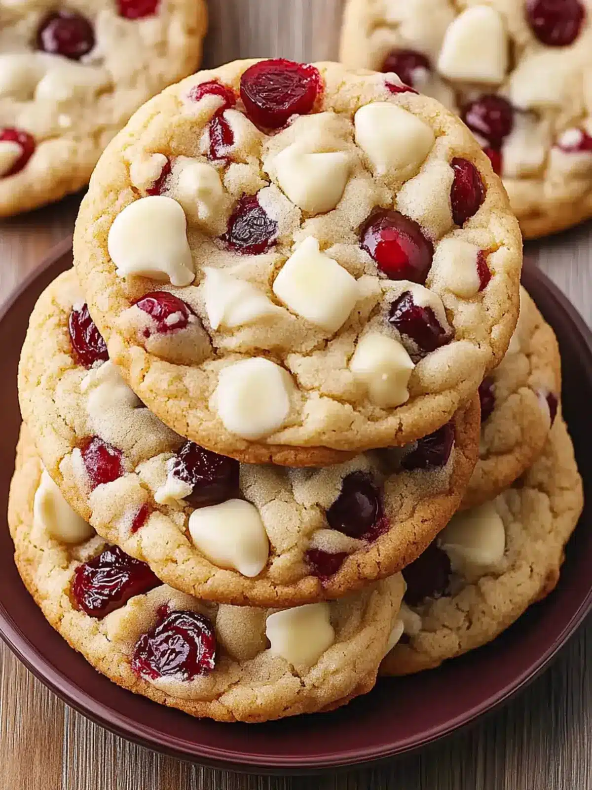 Irresistible White Chocolate Cranberry Cookies for Holidays 5 White Chocolate Cranberry Cookies
