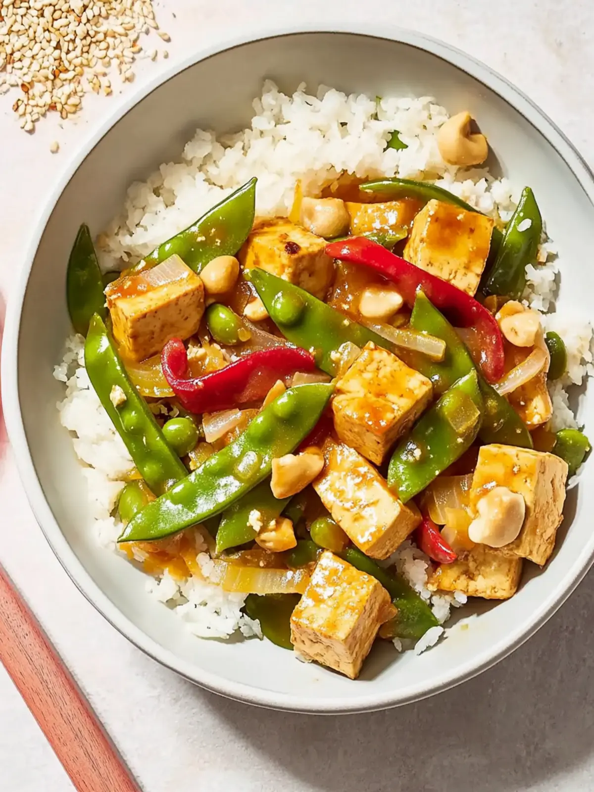 Tofu & Snow Pea Stir-Fry: A Flavorful Twist on Dinner 2 Tofu & Snow Pea Stir-Fry