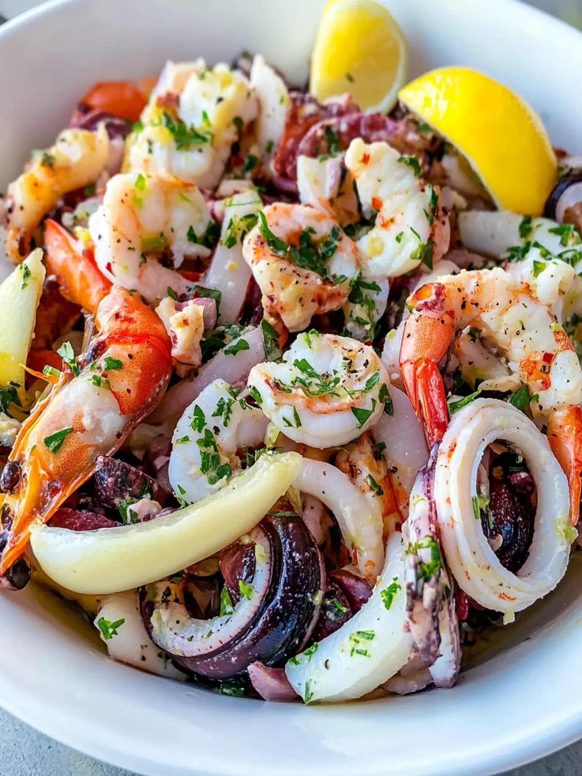 Fresh Italian Seafood Salad That Dazzles Your Taste Buds 5 Seafood Salad