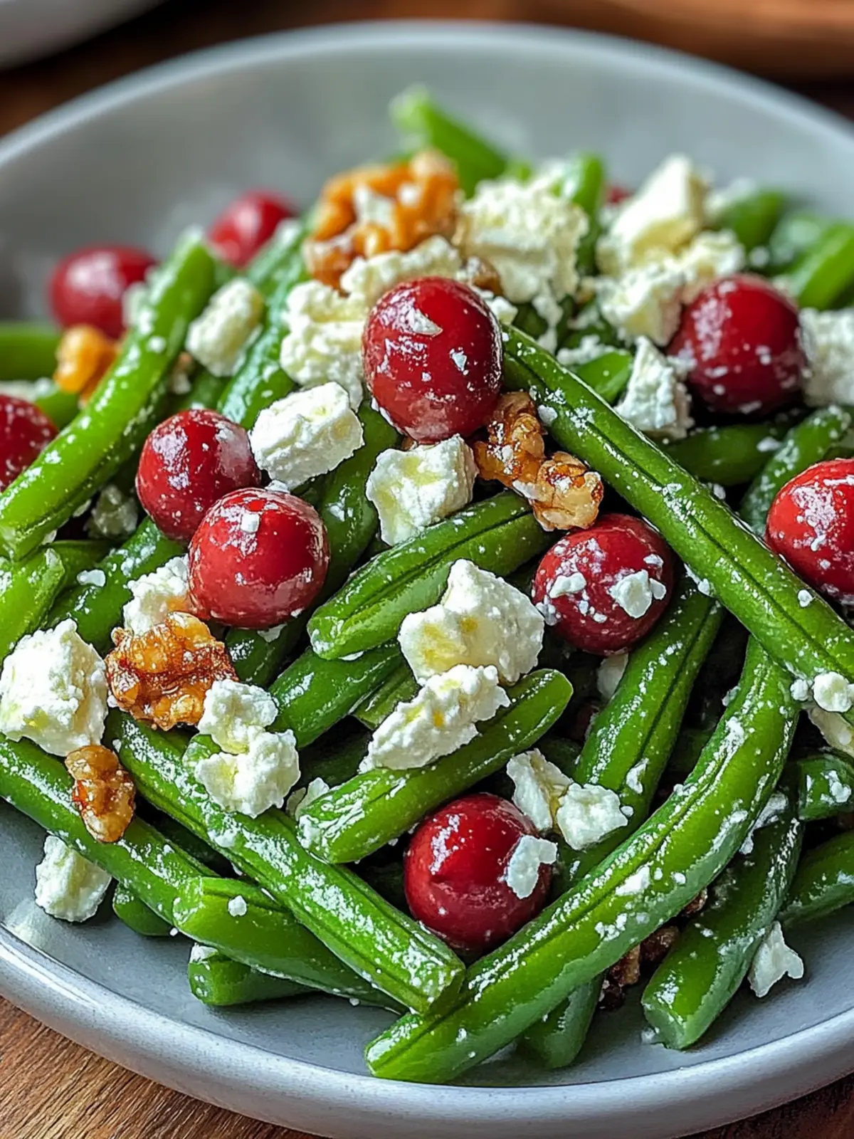 Vibrant Green Bean Salad with Feta for Festive Feasts 3 Green Bean Salad with Feta