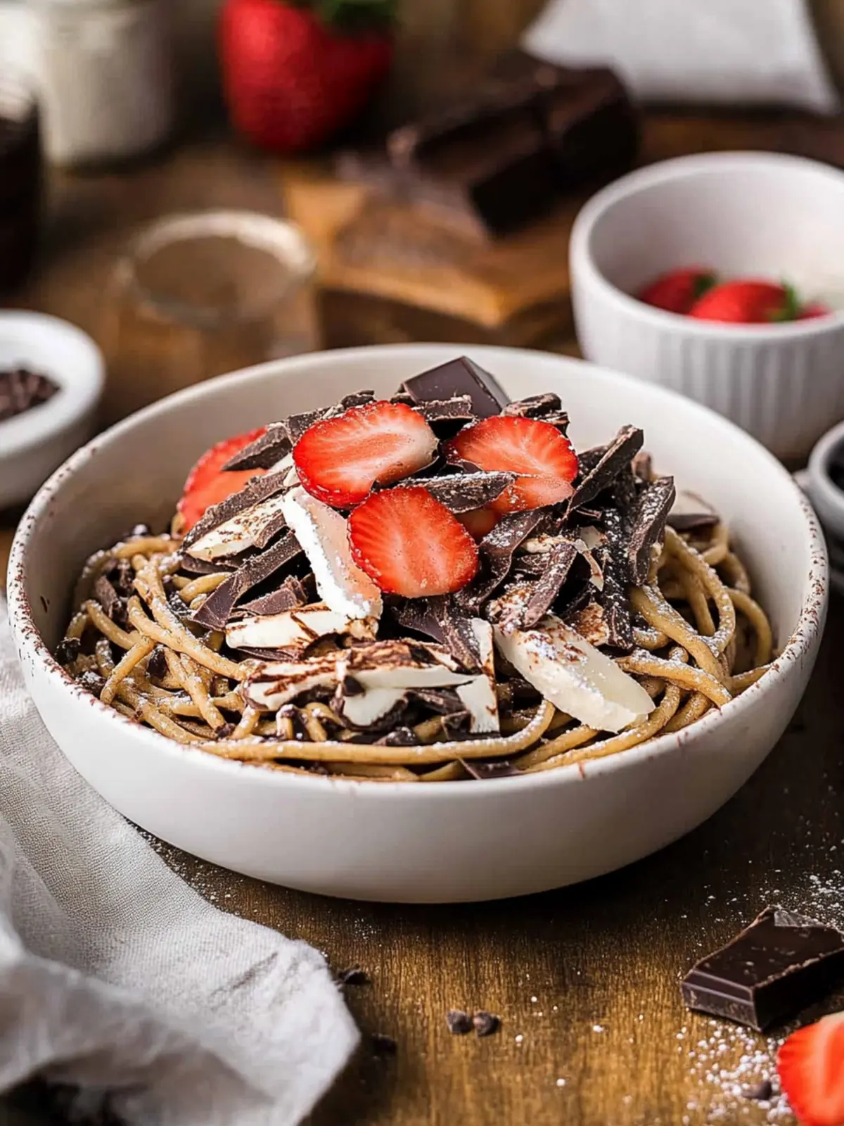 Chocolate Pancake Spaghetti: Fun Breakfast Delight for All 2 Chocolate Pancake Spaghetti
