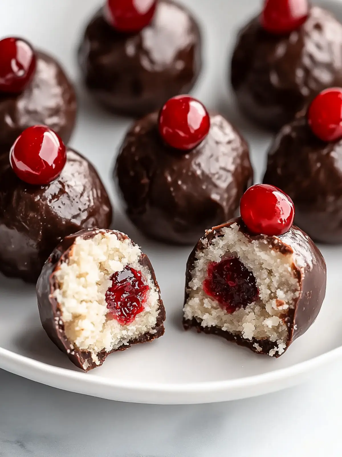 Irresistible No-Bake Cherry Bourbon Balls for Festive Gifting 3 No-Bake Cherry Bourbon Balls