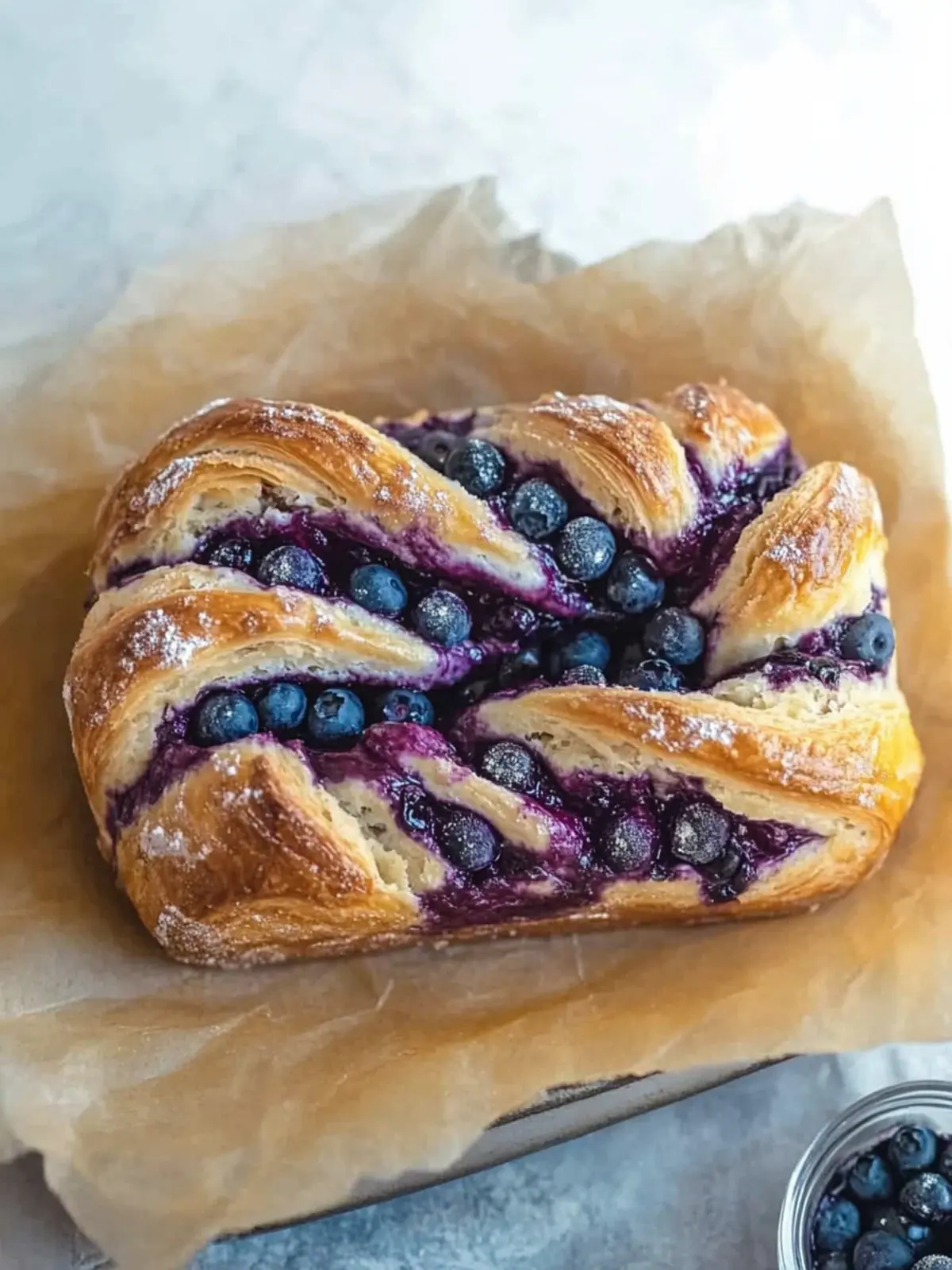 Irresistible Blueberry Cream Cheese Babka for Brunch Bliss 3 Blueberry Cream Cheese Babka