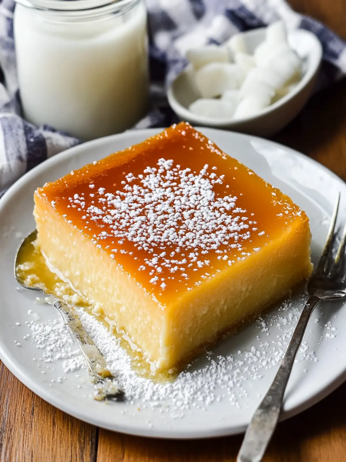 French Antilles Coconut Flan: A Tropical Treat to Savor 3 French Antilles Coconut Flan