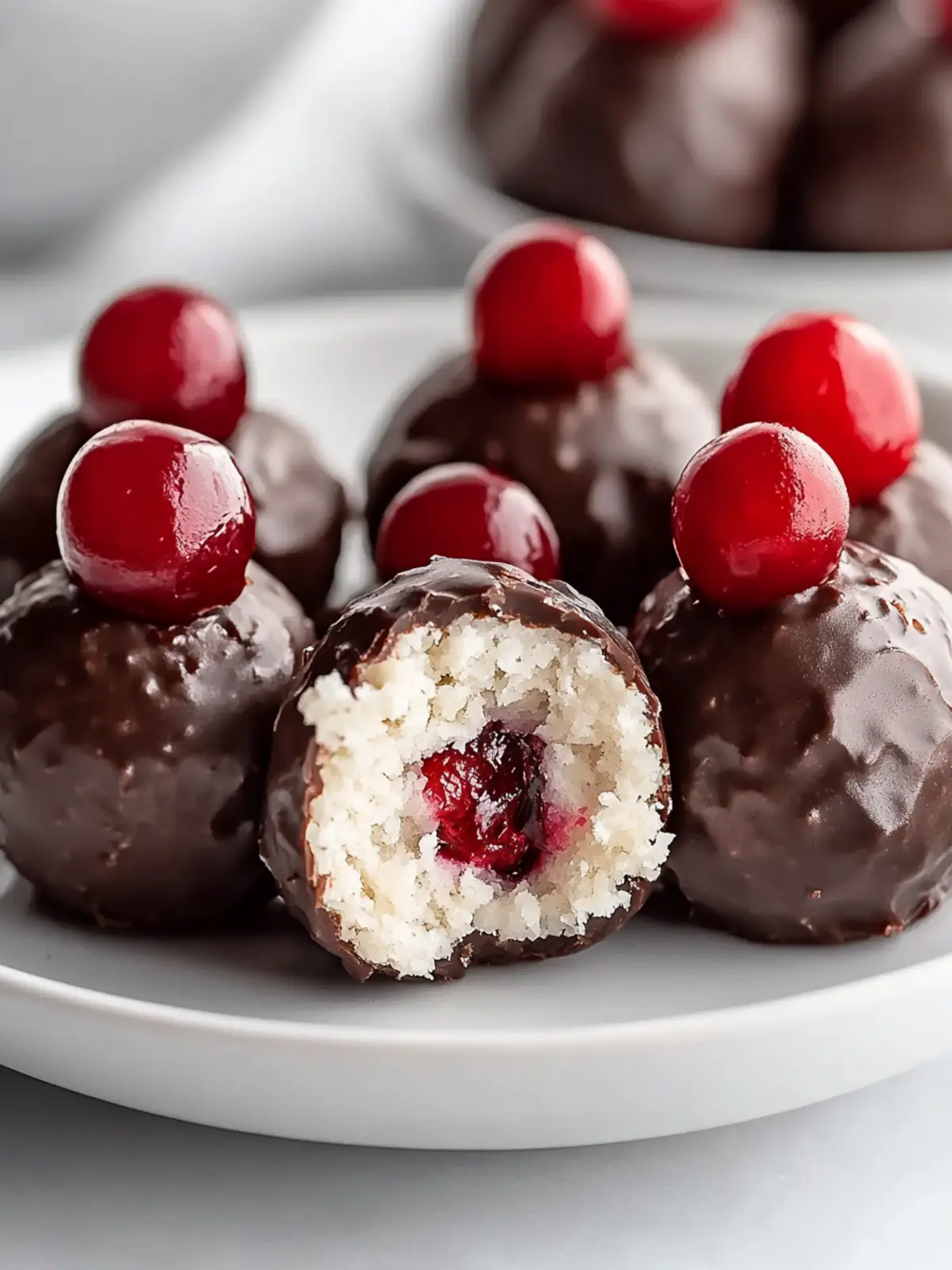 Irresistible No-Bake Cherry Bourbon Balls for Festive Gifting 5 No-Bake Cherry Bourbon Balls