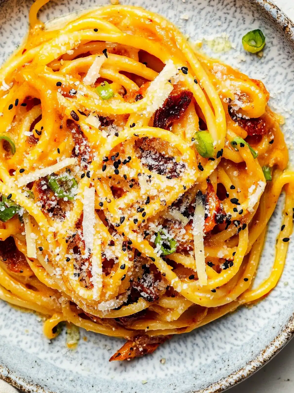 Spicy Gochujang Carbonara: A Quick Comfort Food Delight 3 Gochujang Carbonara