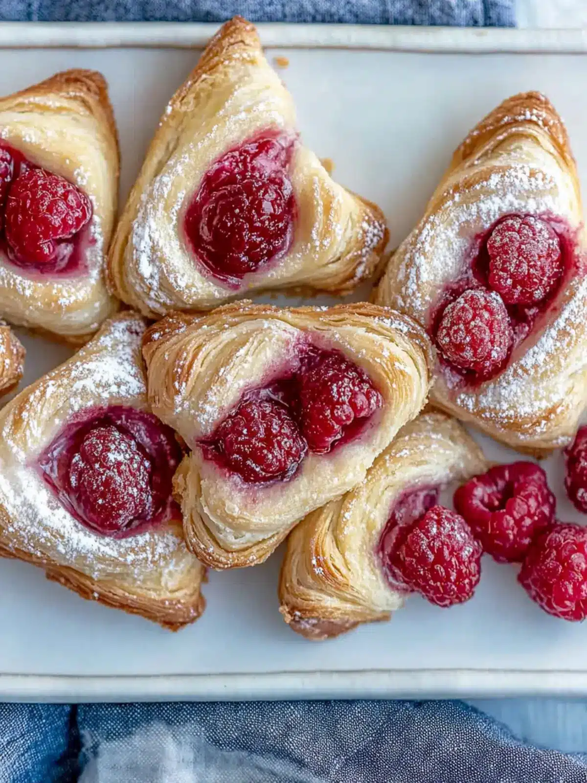Irresistible Raspberry Danish with Creamy Filling Recipe
