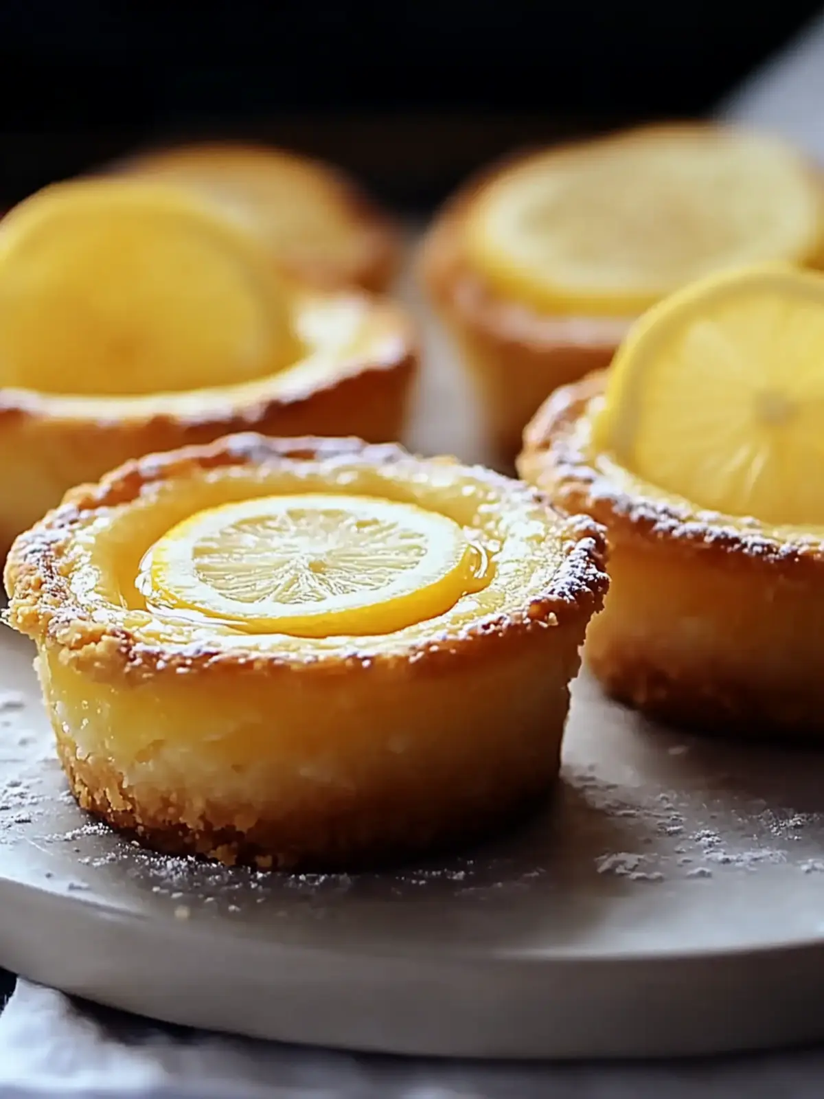 Delight in Baby Lemon Impossible Pies: Quick, Creamy Citrus Treats 3 Baby Lemon Impossible Pies