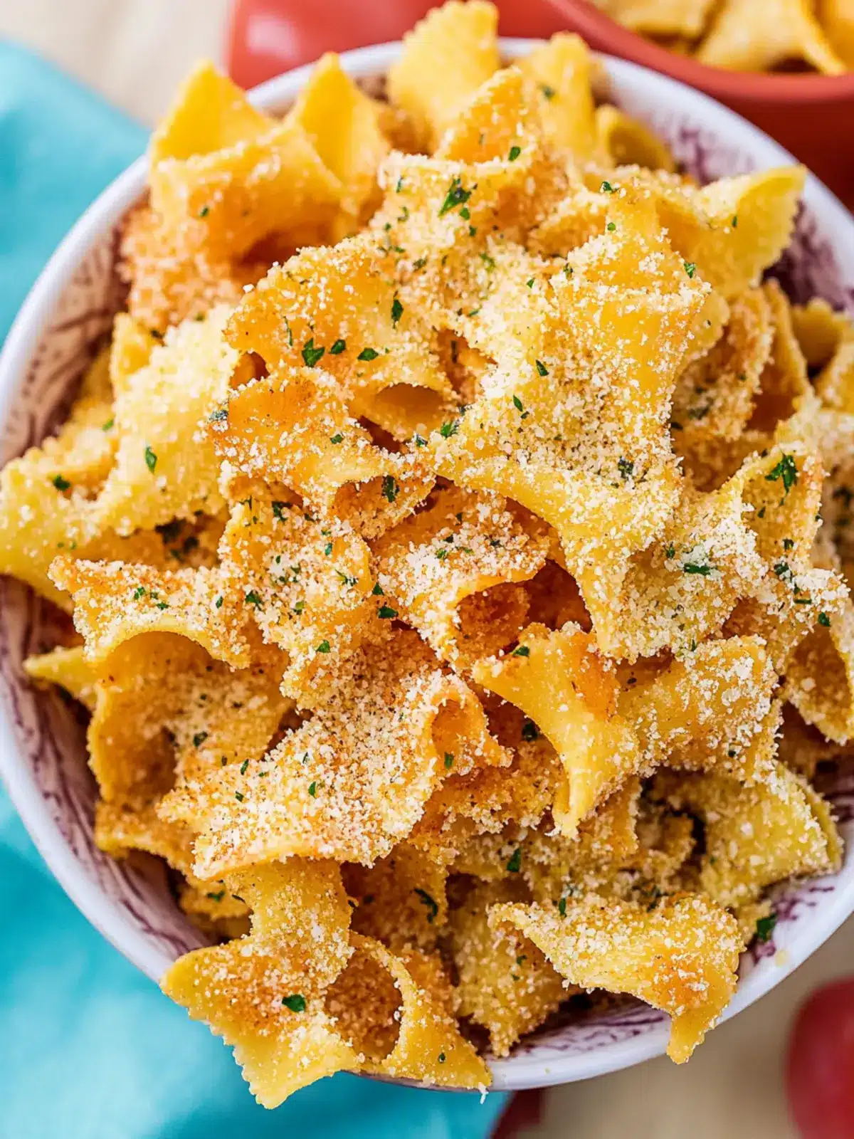 Crispy Pasta Chips: Your New Favorite Easy Snack Recipe 2 Pasta Chips