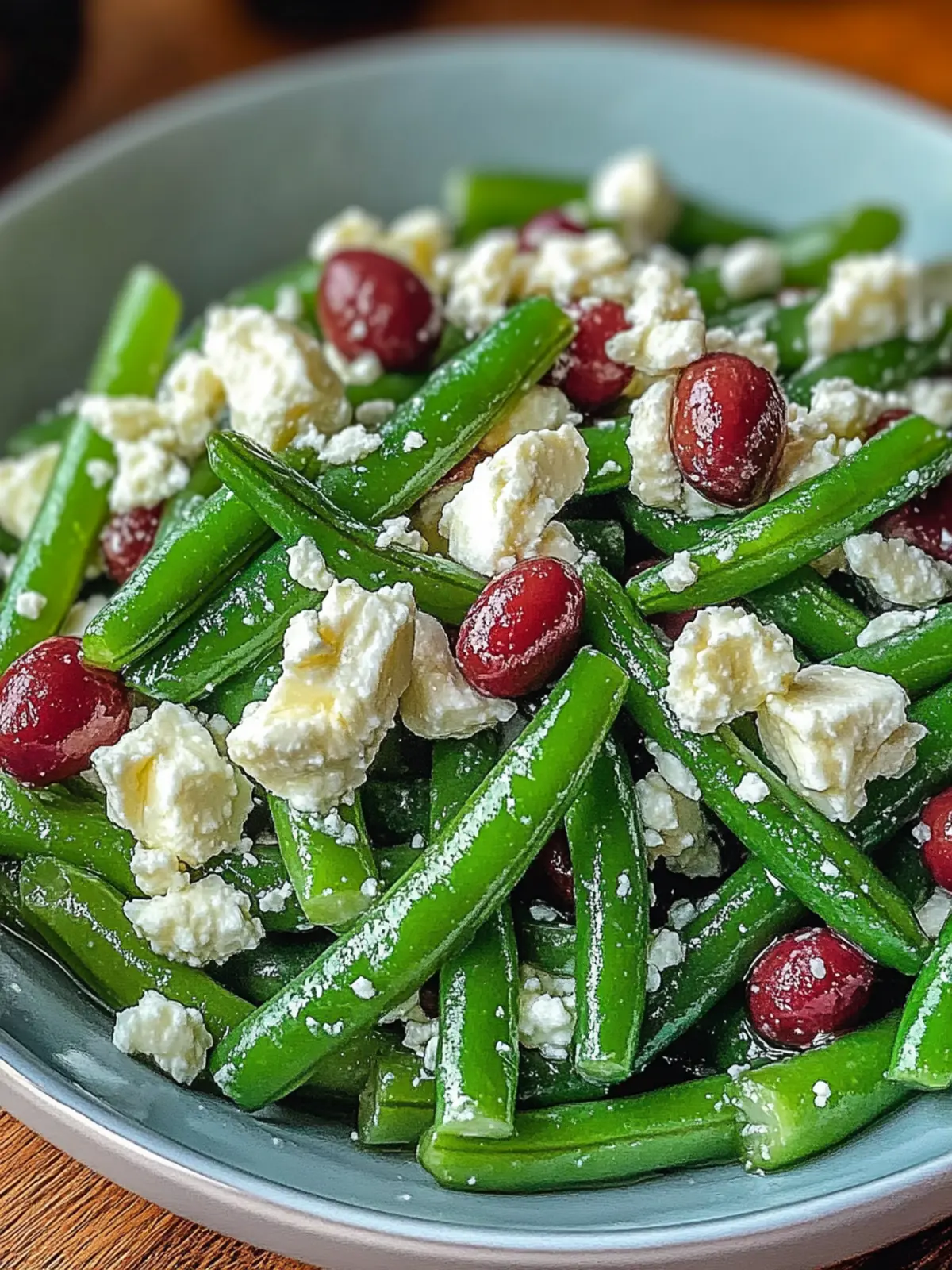 Vibrant Green Bean Salad with Feta for Festive Feasts 2 Green Bean Salad with Feta